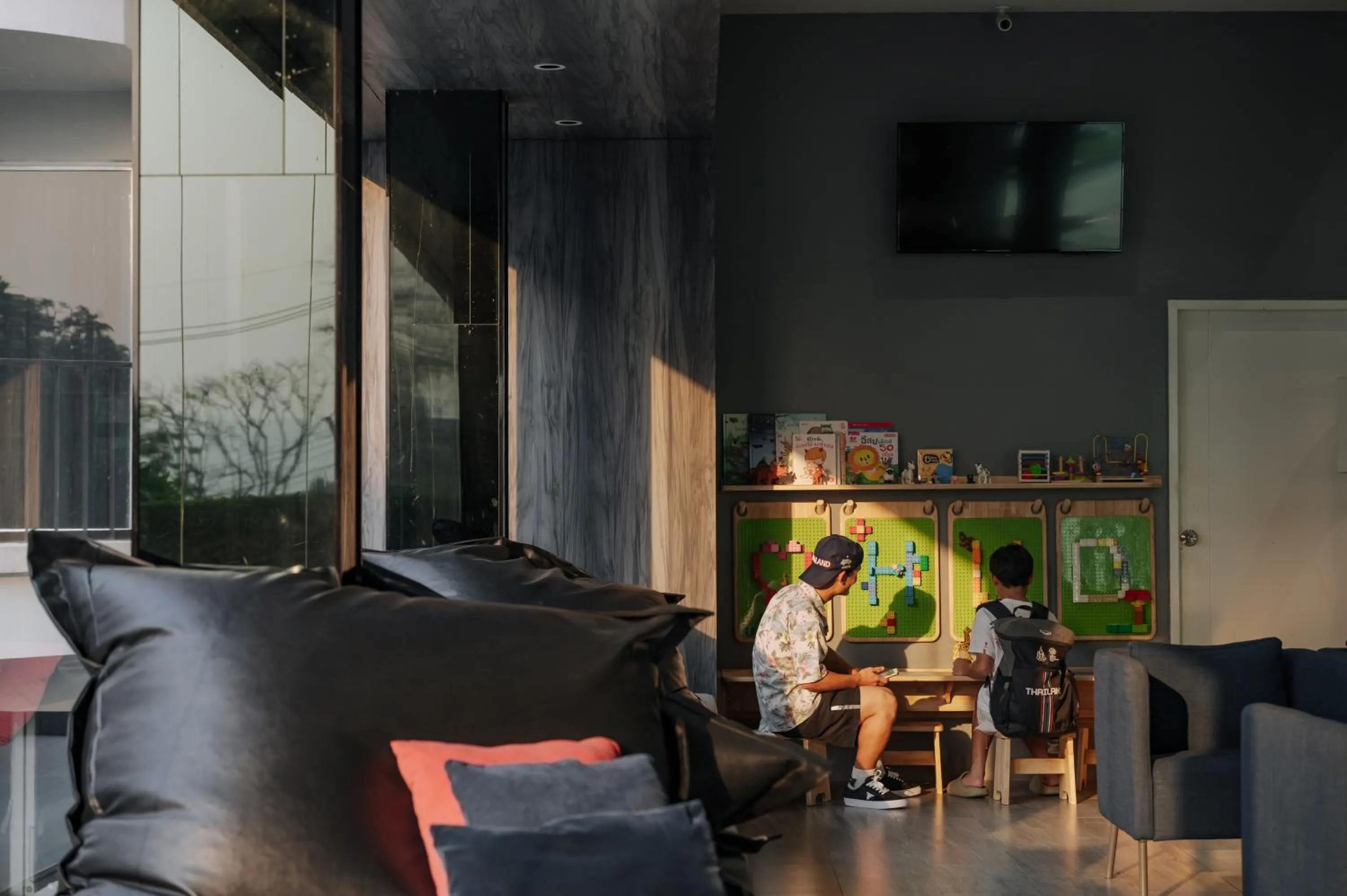 Living room in Mittapan Hotel