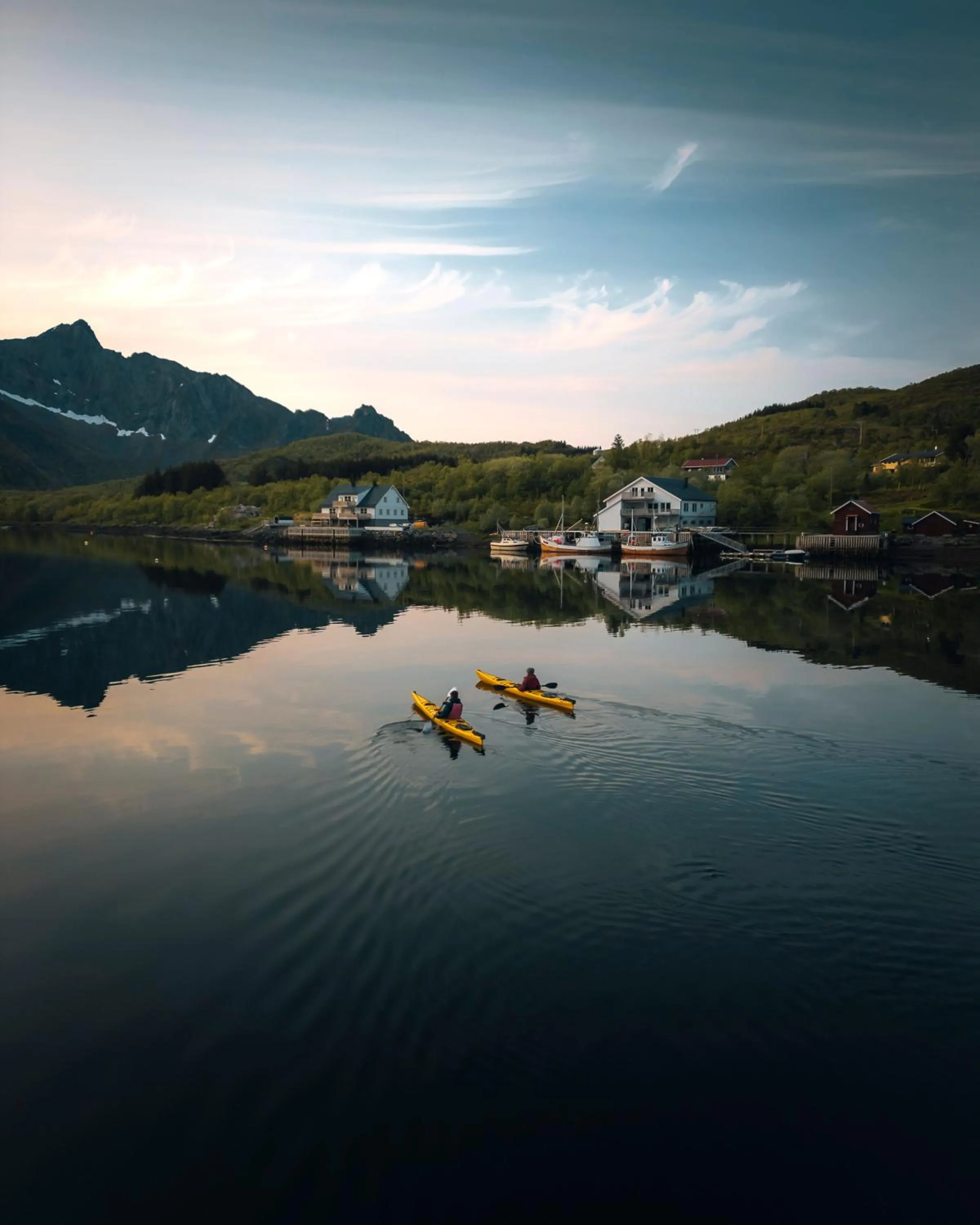 Property building in Lofoten Apartments