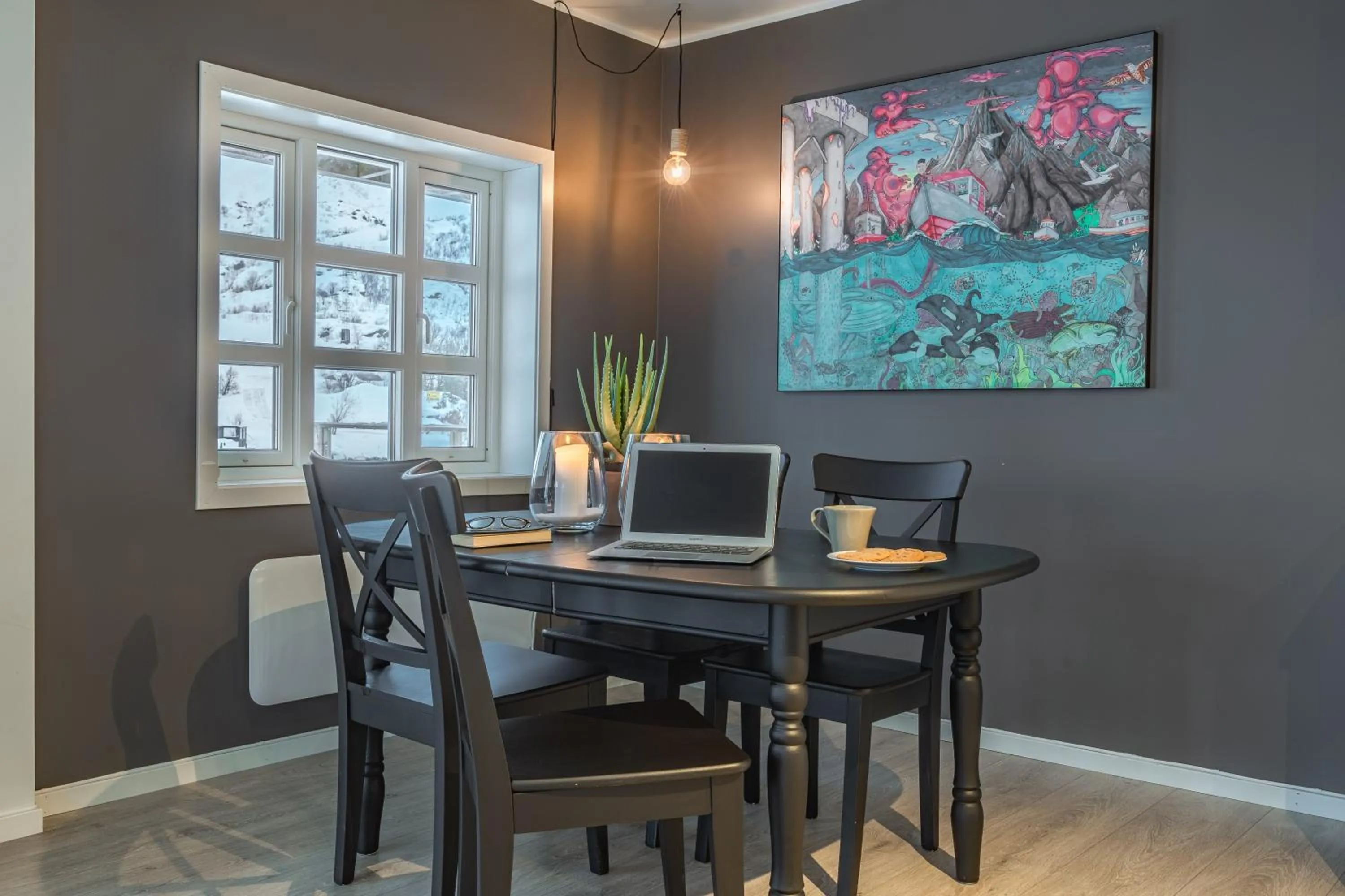 Business facilities in Lofoten Apartments