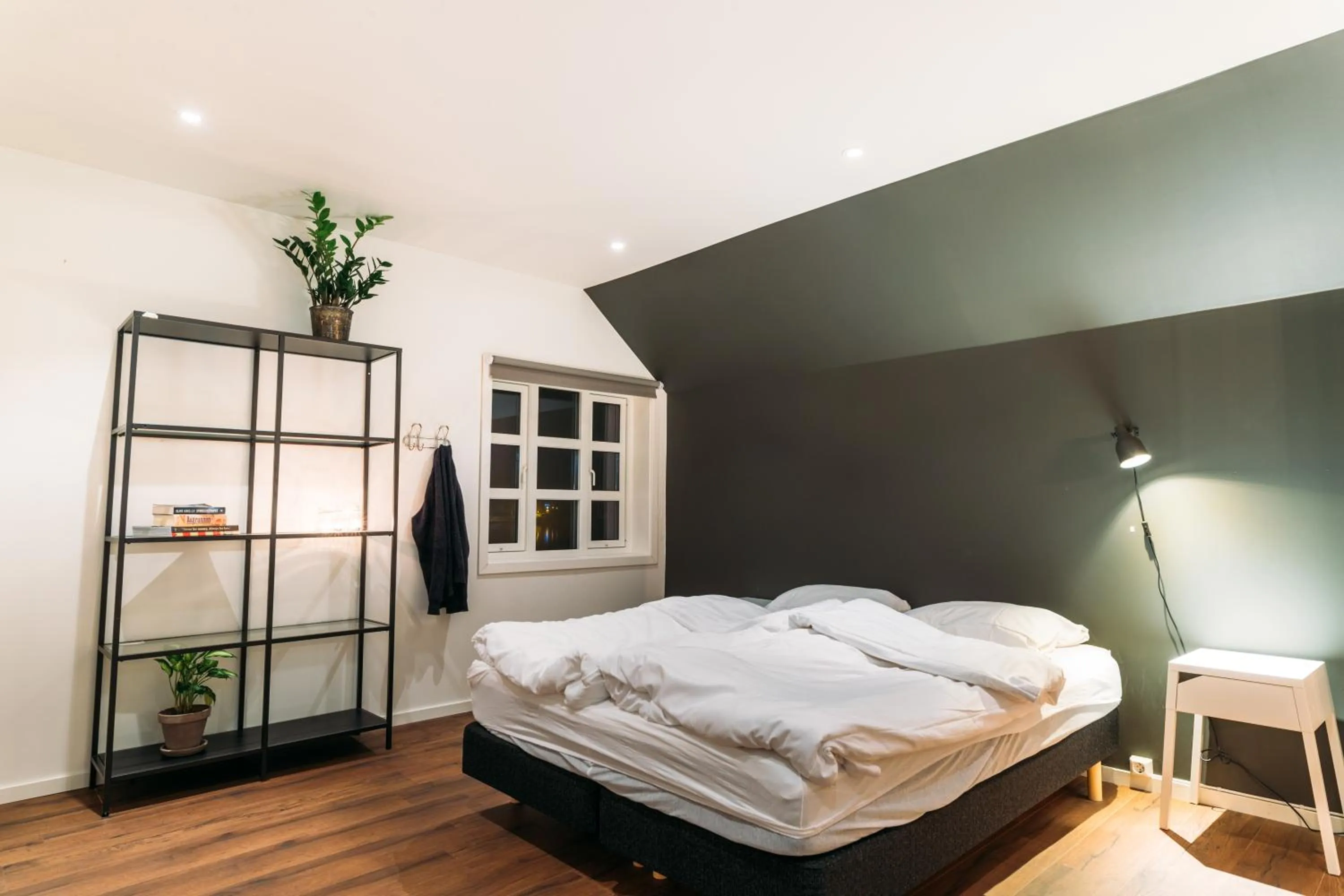 Bed in Lofoten Apartments