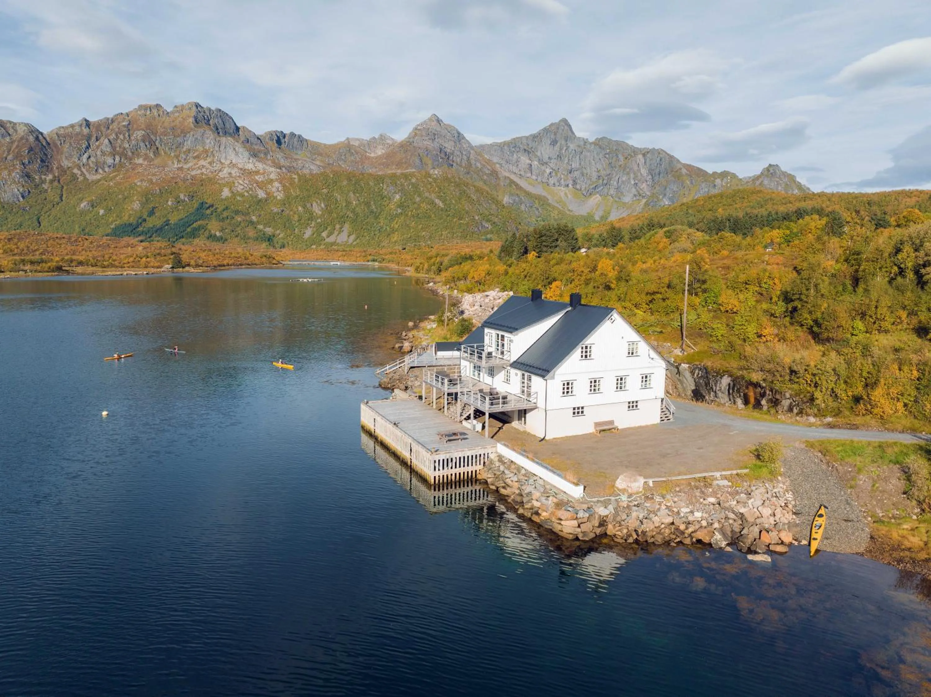 Property building in Lofoten Apartments