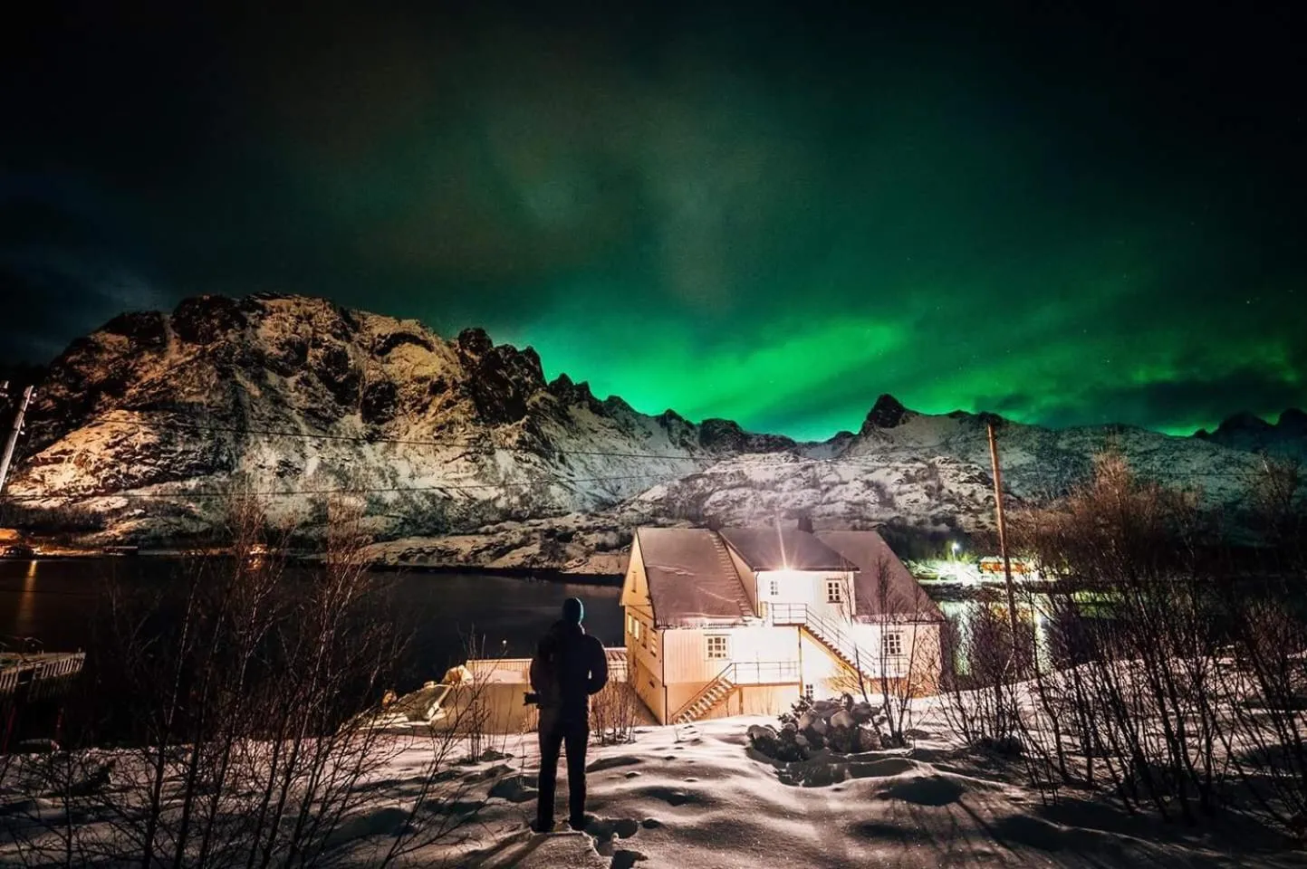 Property building in Lofoten Apartments