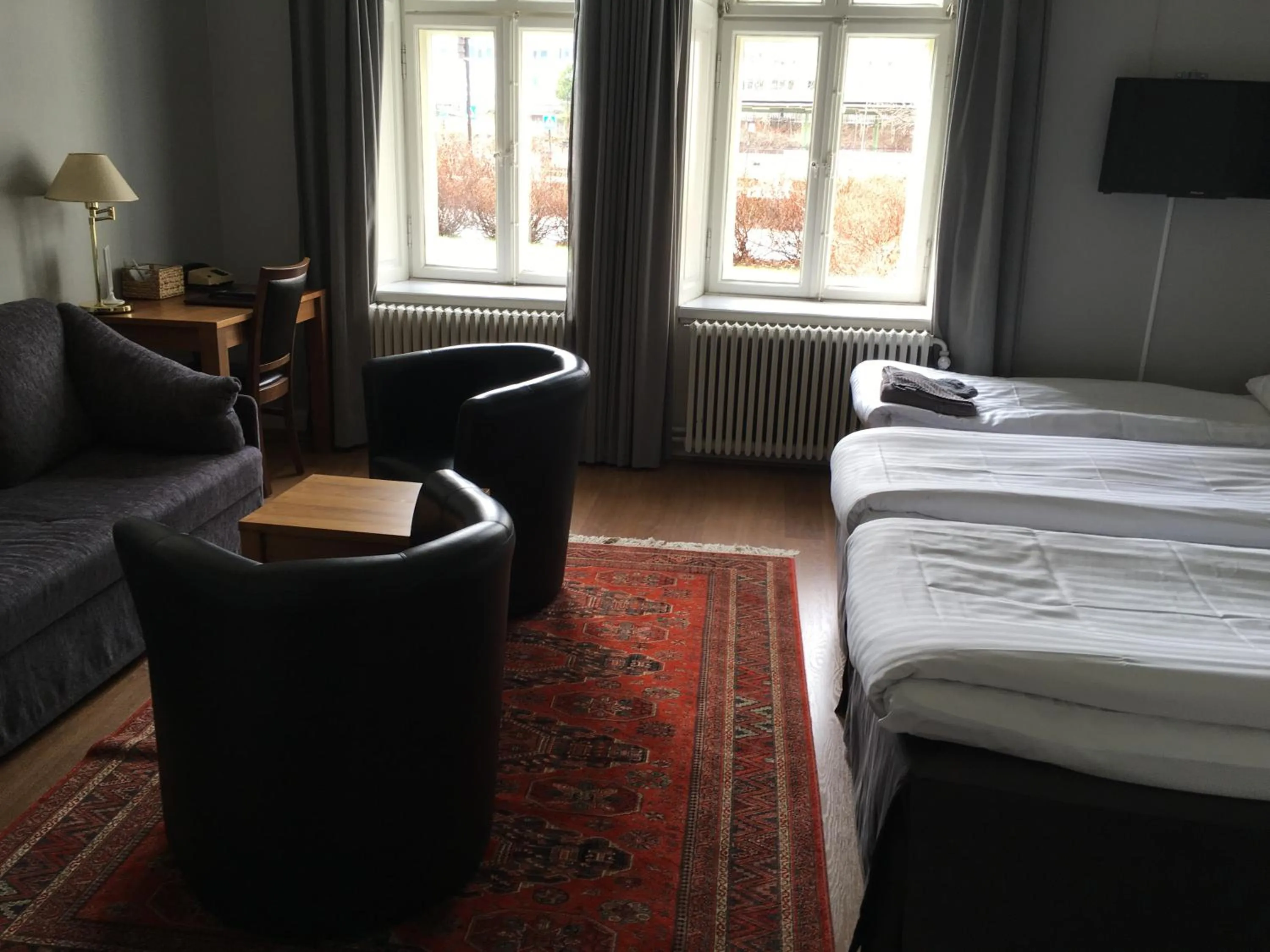 Photo of the whole room, Bed in First Hotel City Eskilstuna