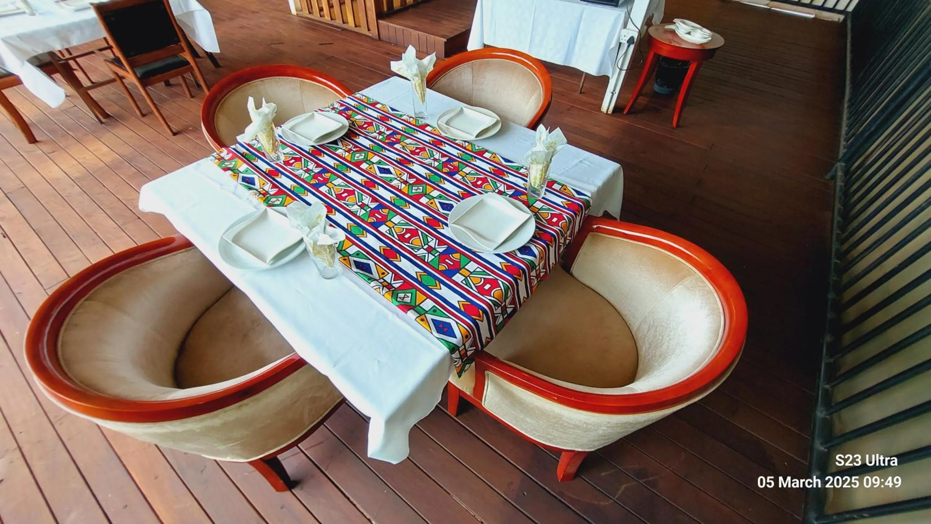 Restaurant/places to eat in Comfort Palace Guest House Kasane