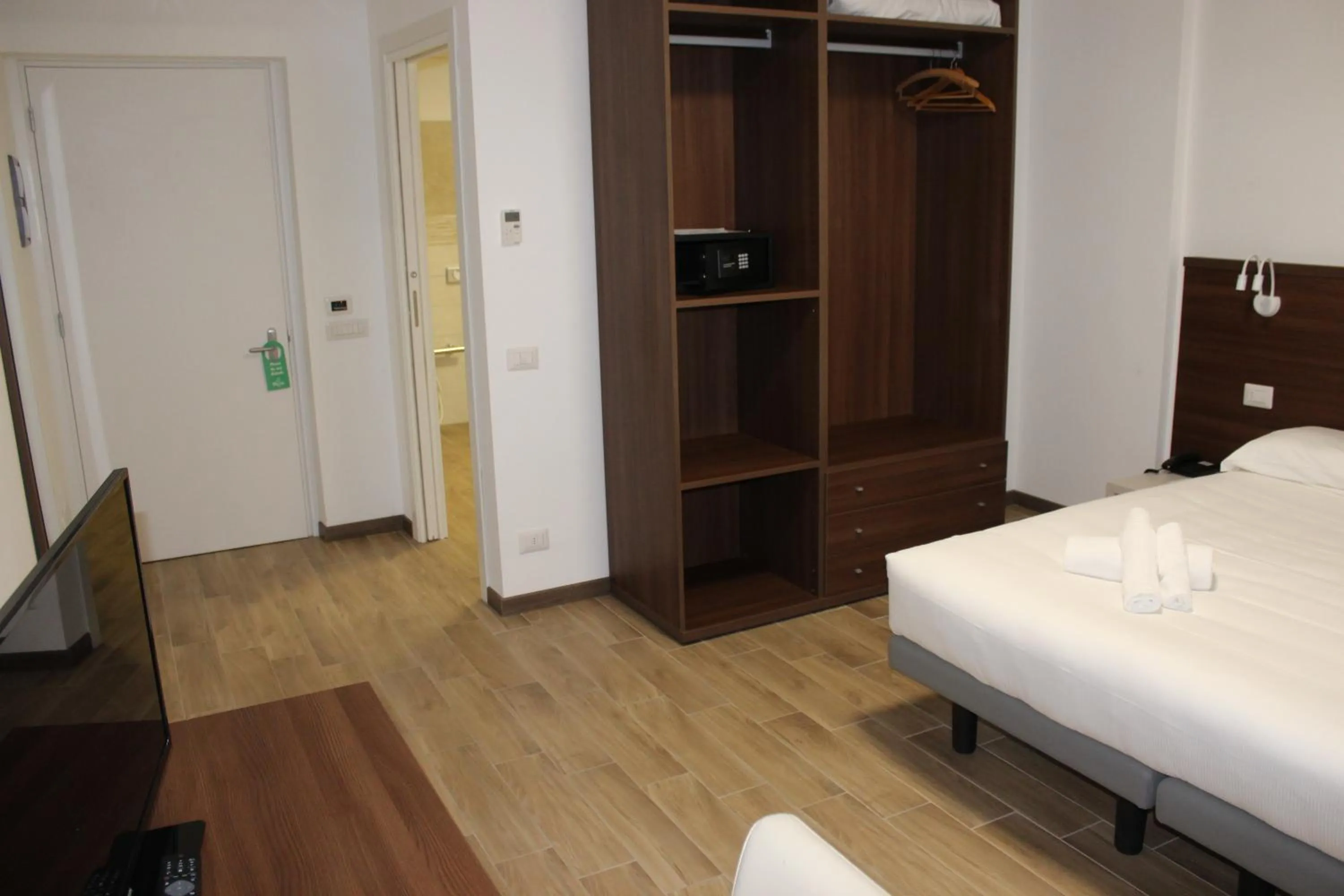 Decorative detail, Bed in Hotel Bocciolo