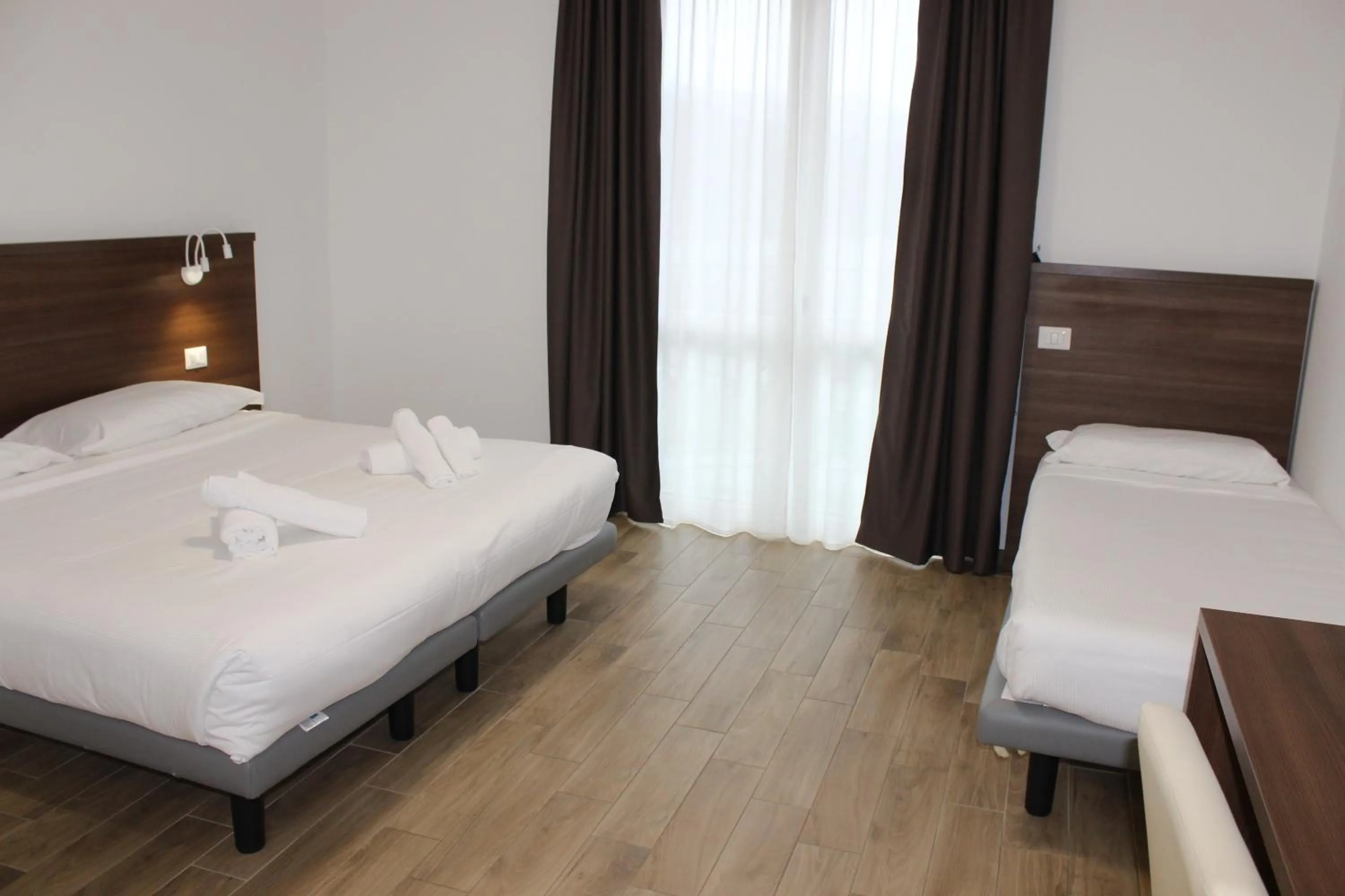 Bedroom, Bed in Hotel Bocciolo