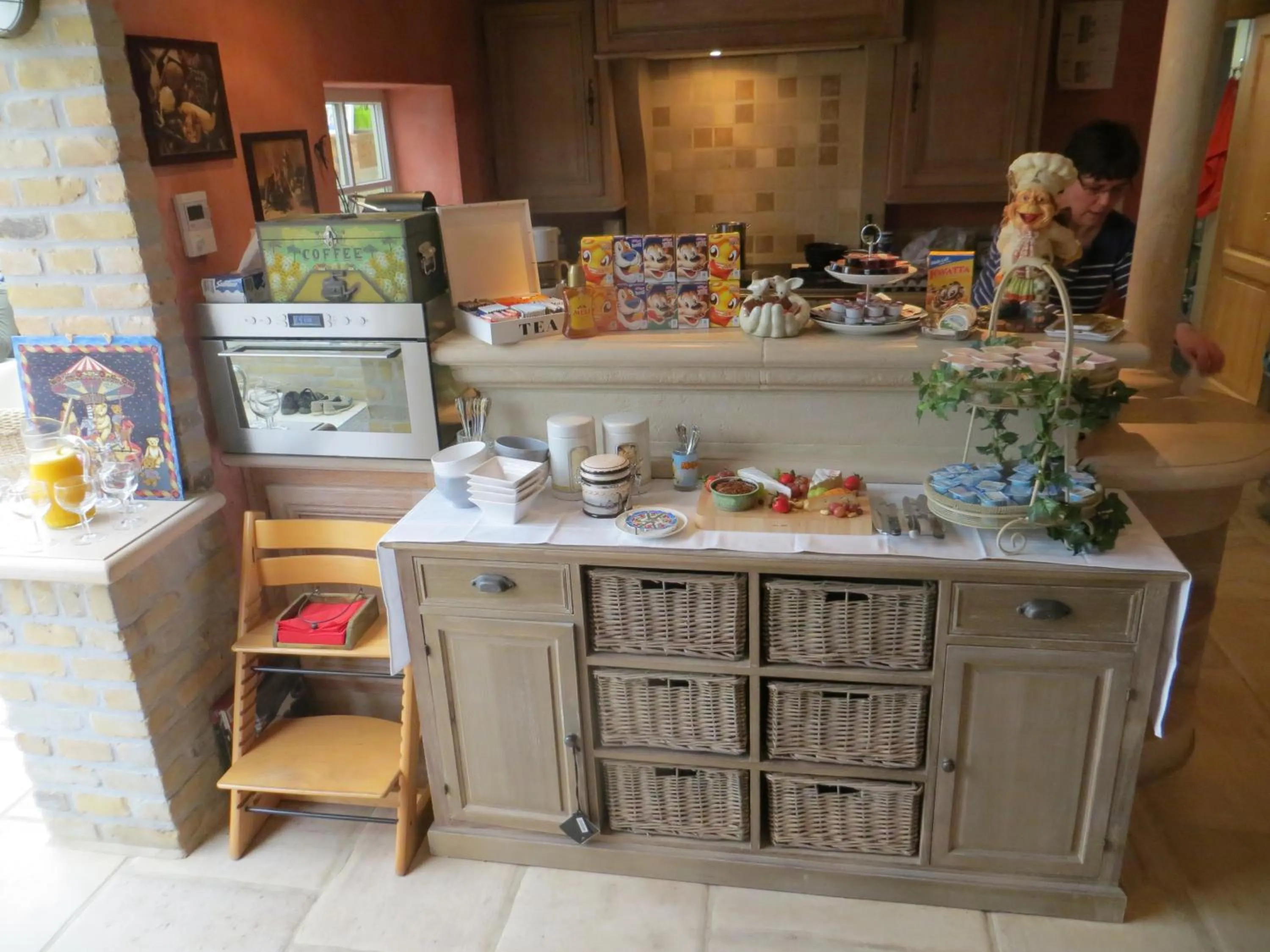 Buffet breakfast in B&B 't Hannonshof