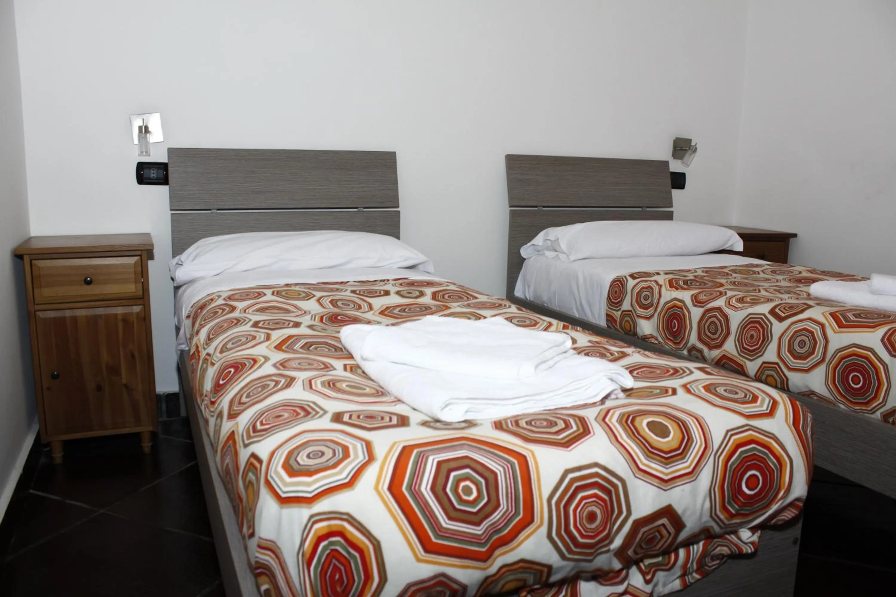 Decorative detail, Bed in Casa del Monacone