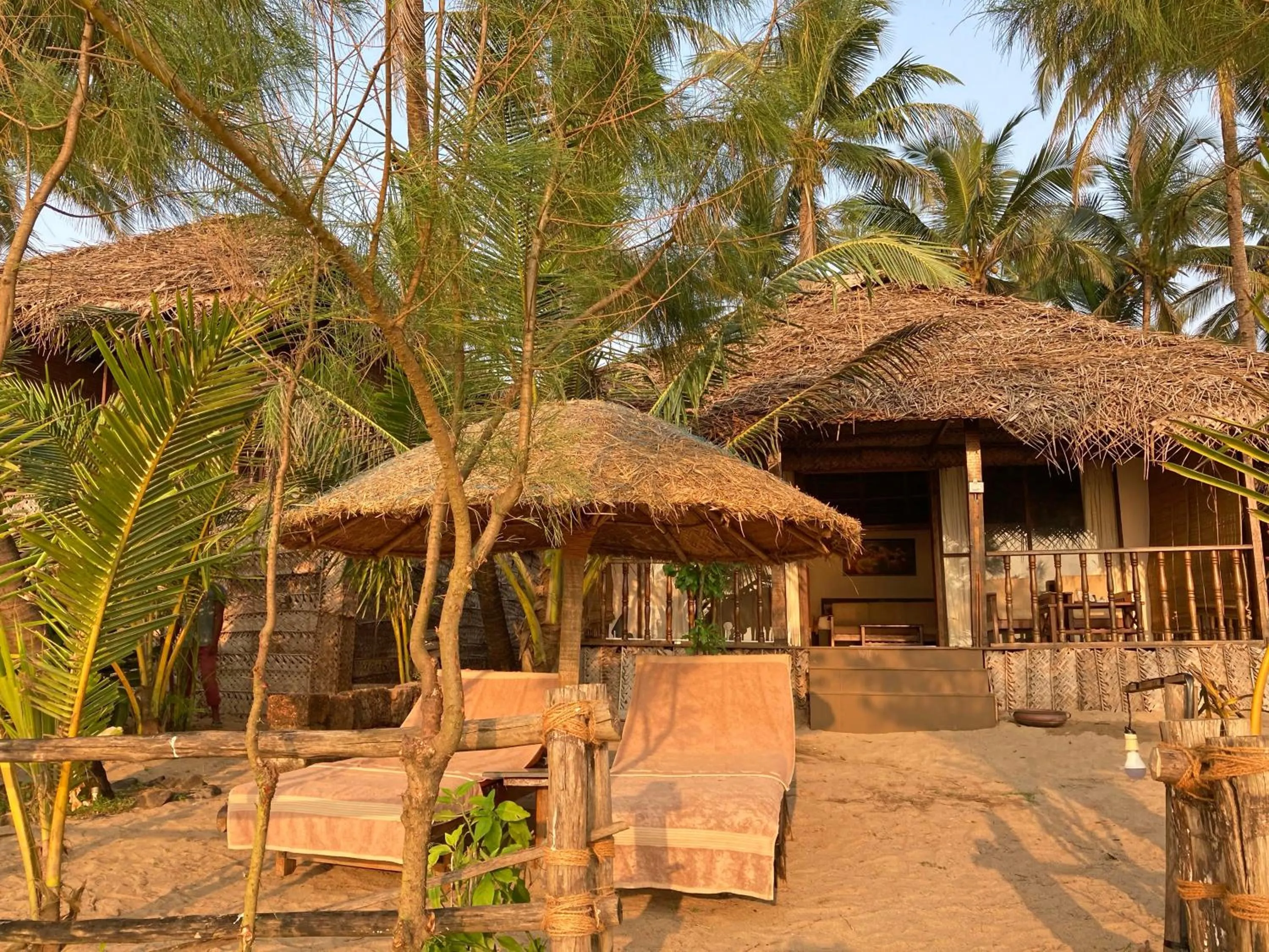 Garden in Agonda Villas