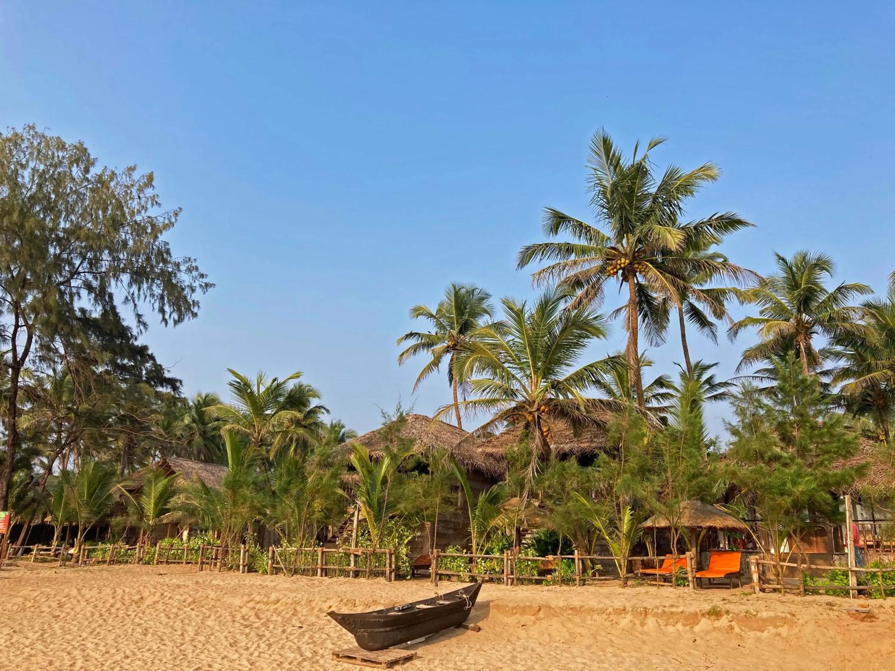 Property building in Agonda Villas