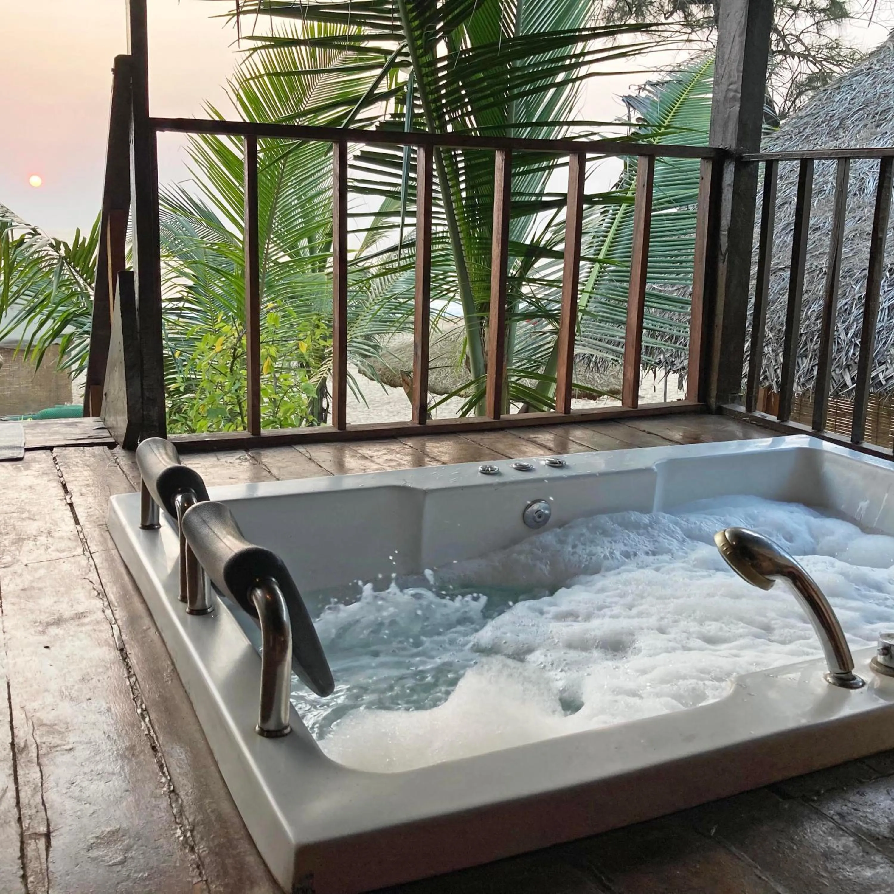 Balcony/Terrace in Agonda Villas