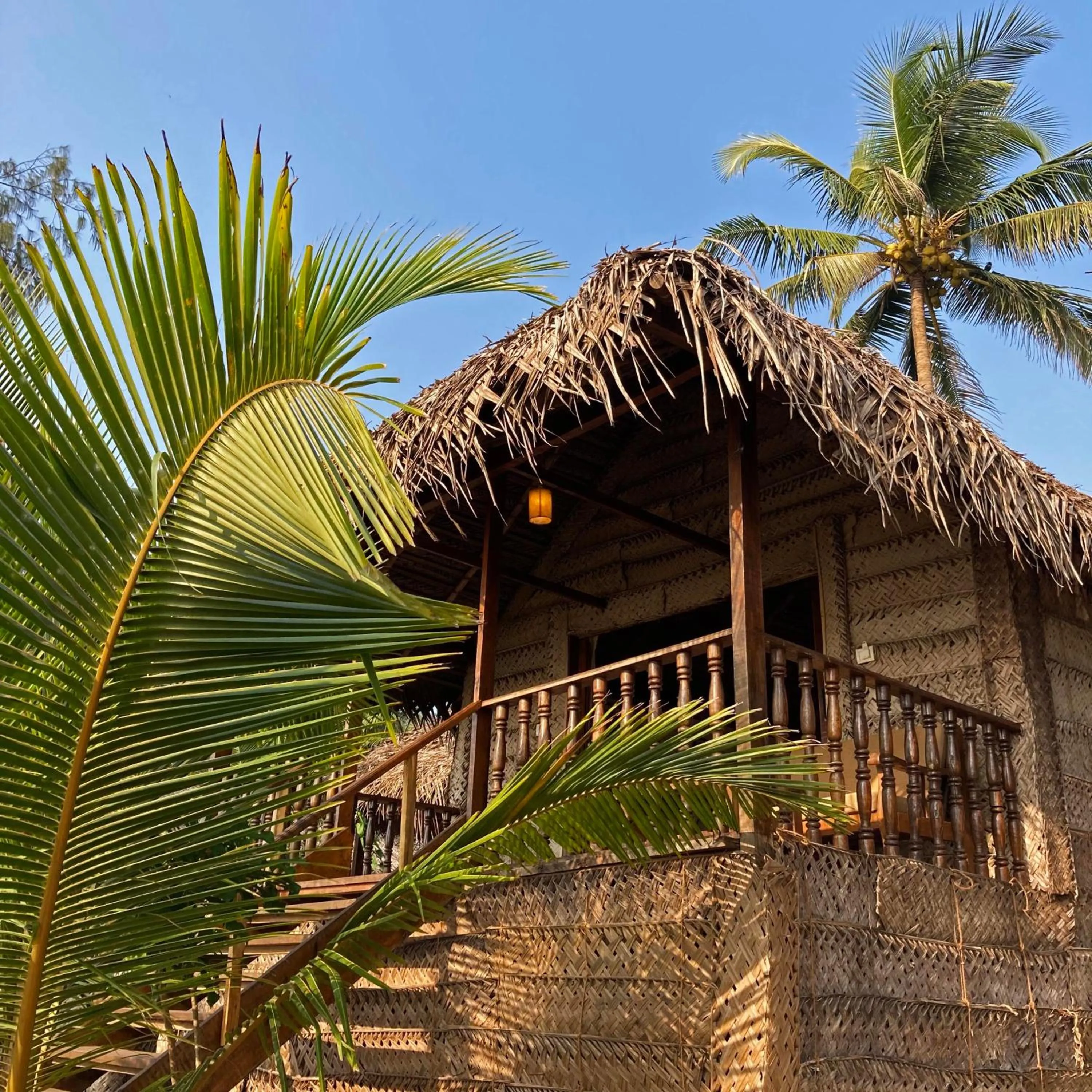 Balcony/Terrace in Agonda Villas