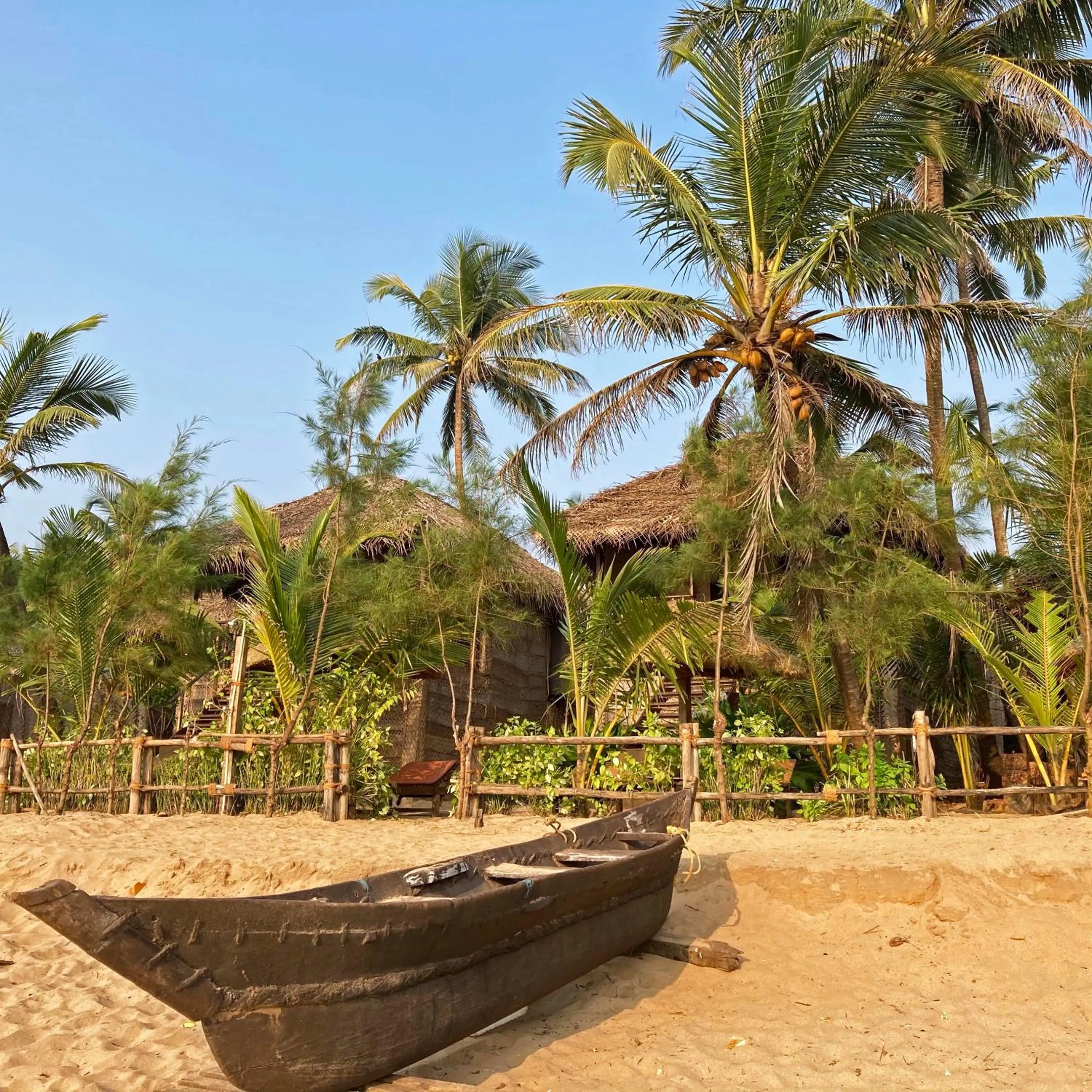 Property building in Agonda Villas