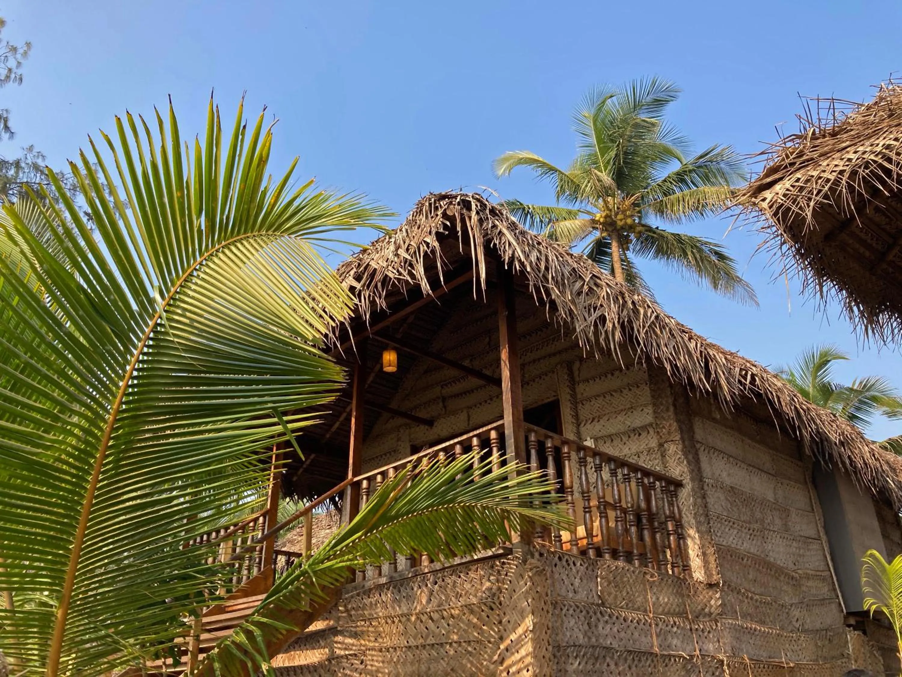 Facade/entrance in Agonda Villas