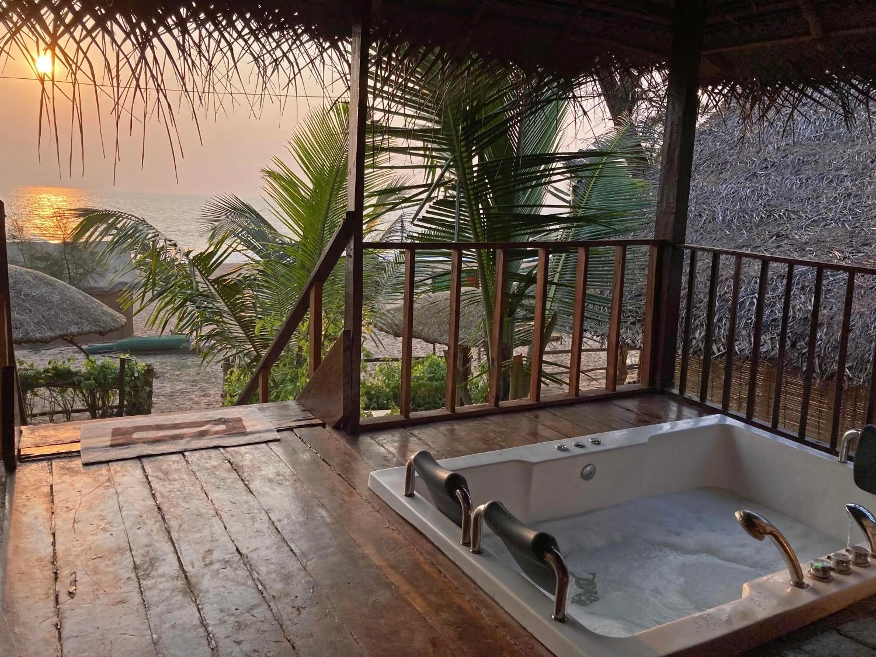Balcony/Terrace in Agonda Villas