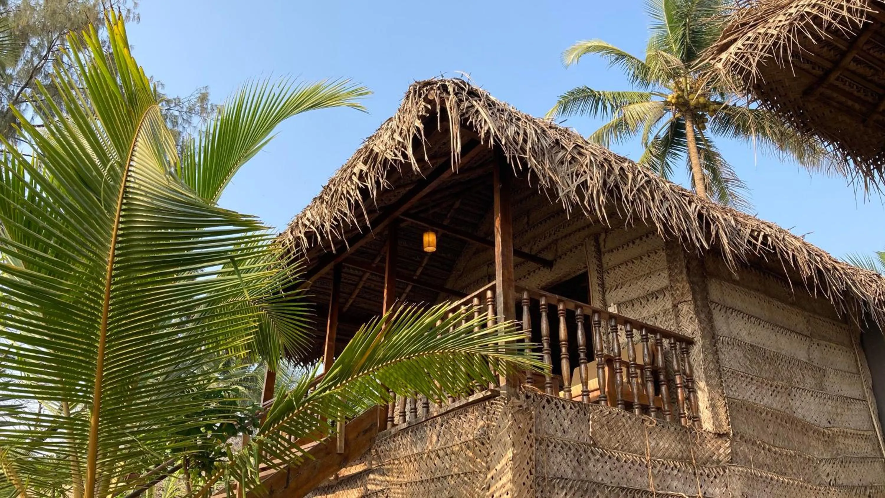 Balcony/Terrace in Agonda Villas