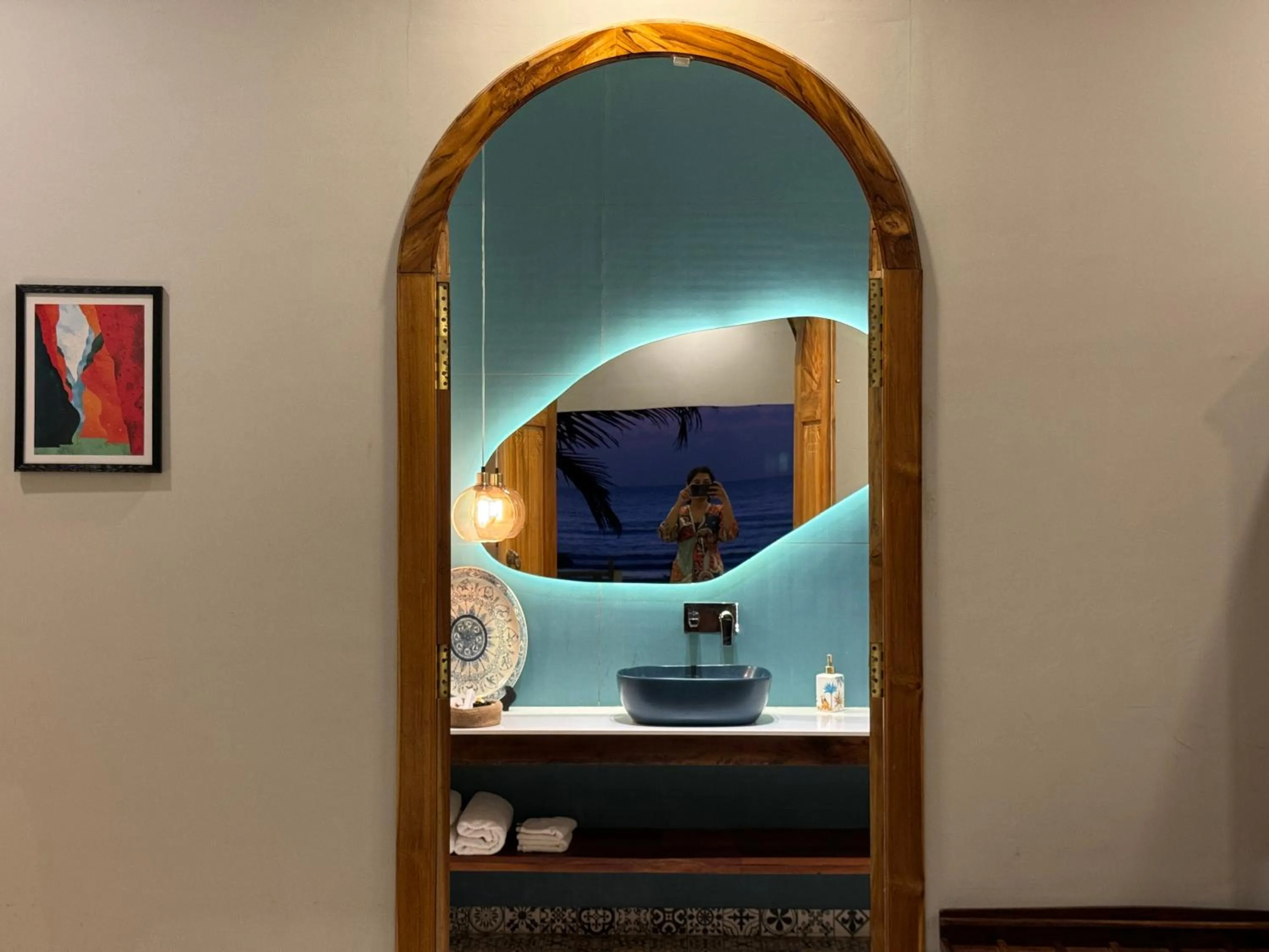 Shower in Agonda Villas