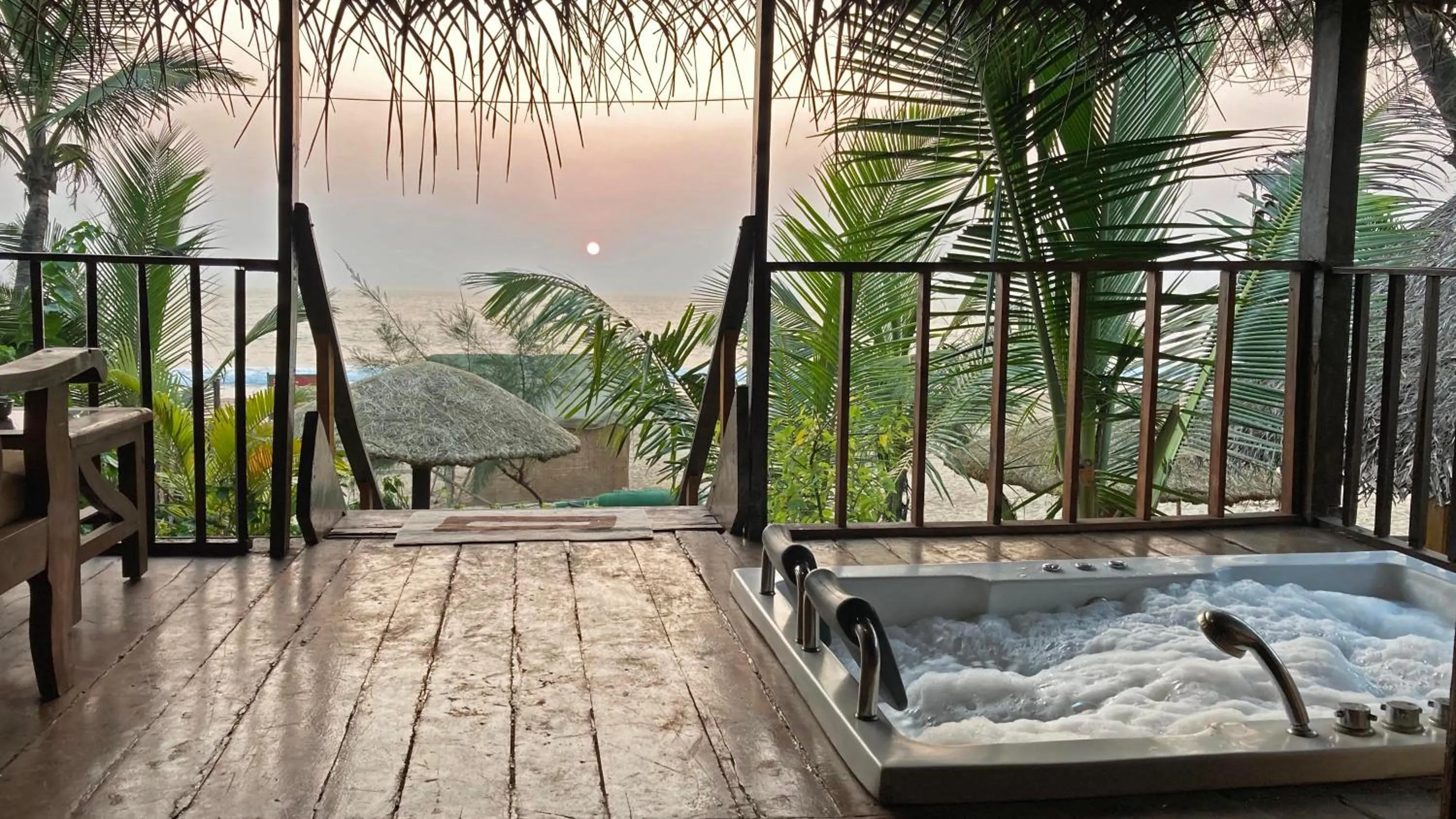 Balcony/Terrace in Agonda Villas