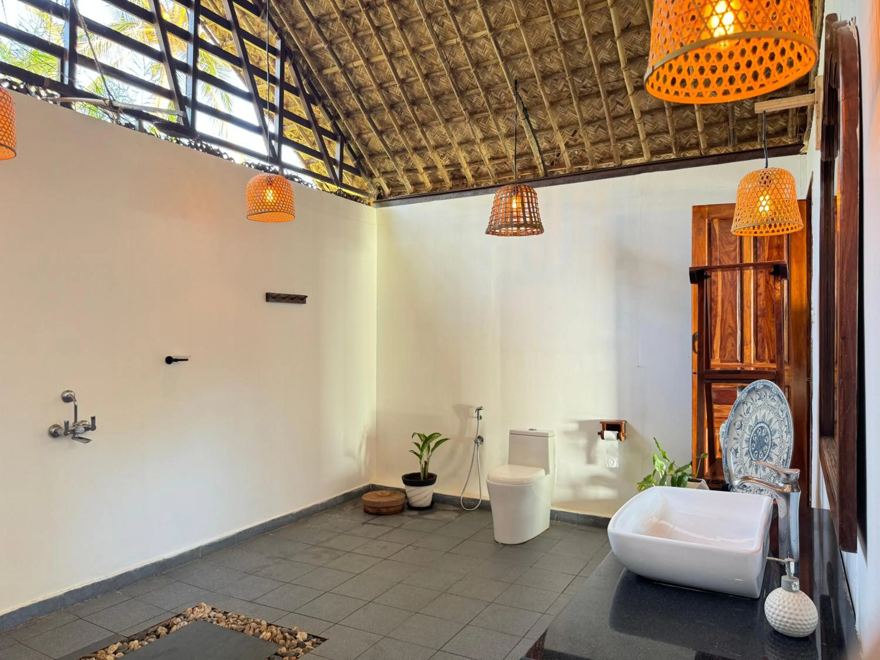 Shower in Agonda Villas