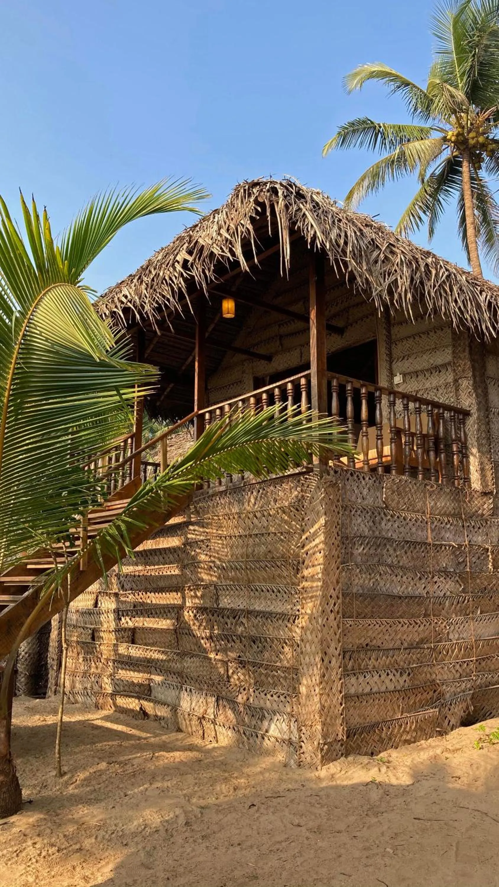 Facade/entrance in Agonda Villas