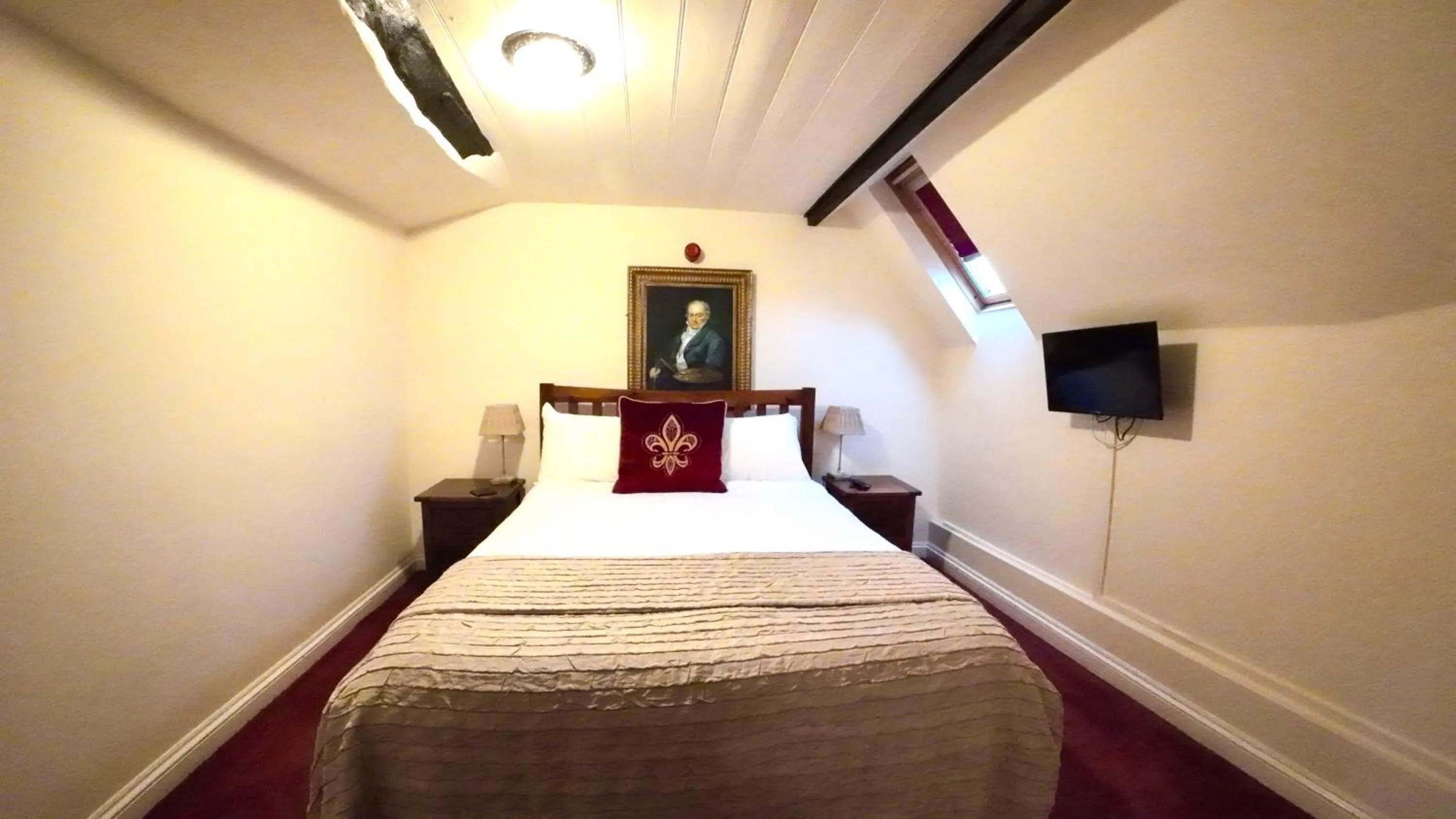 Bed in The Old Manor House Hotel