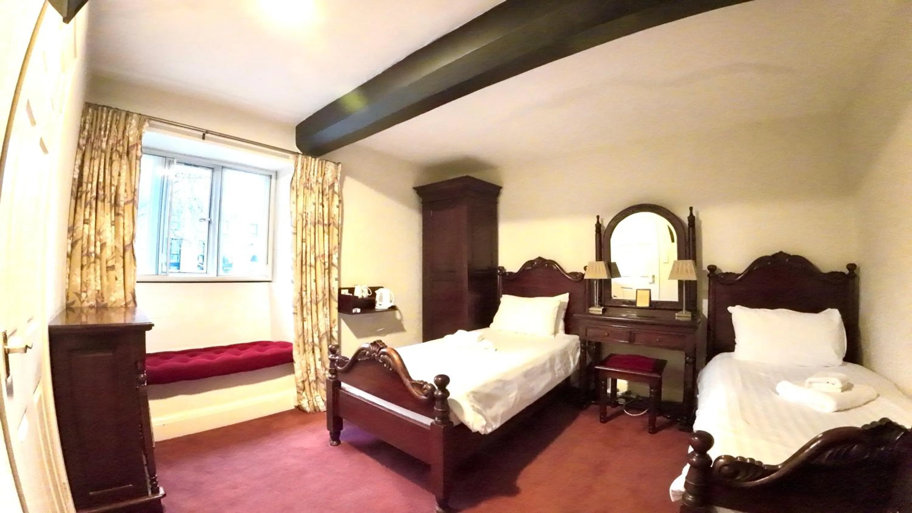 Bed in The Old Manor House Hotel