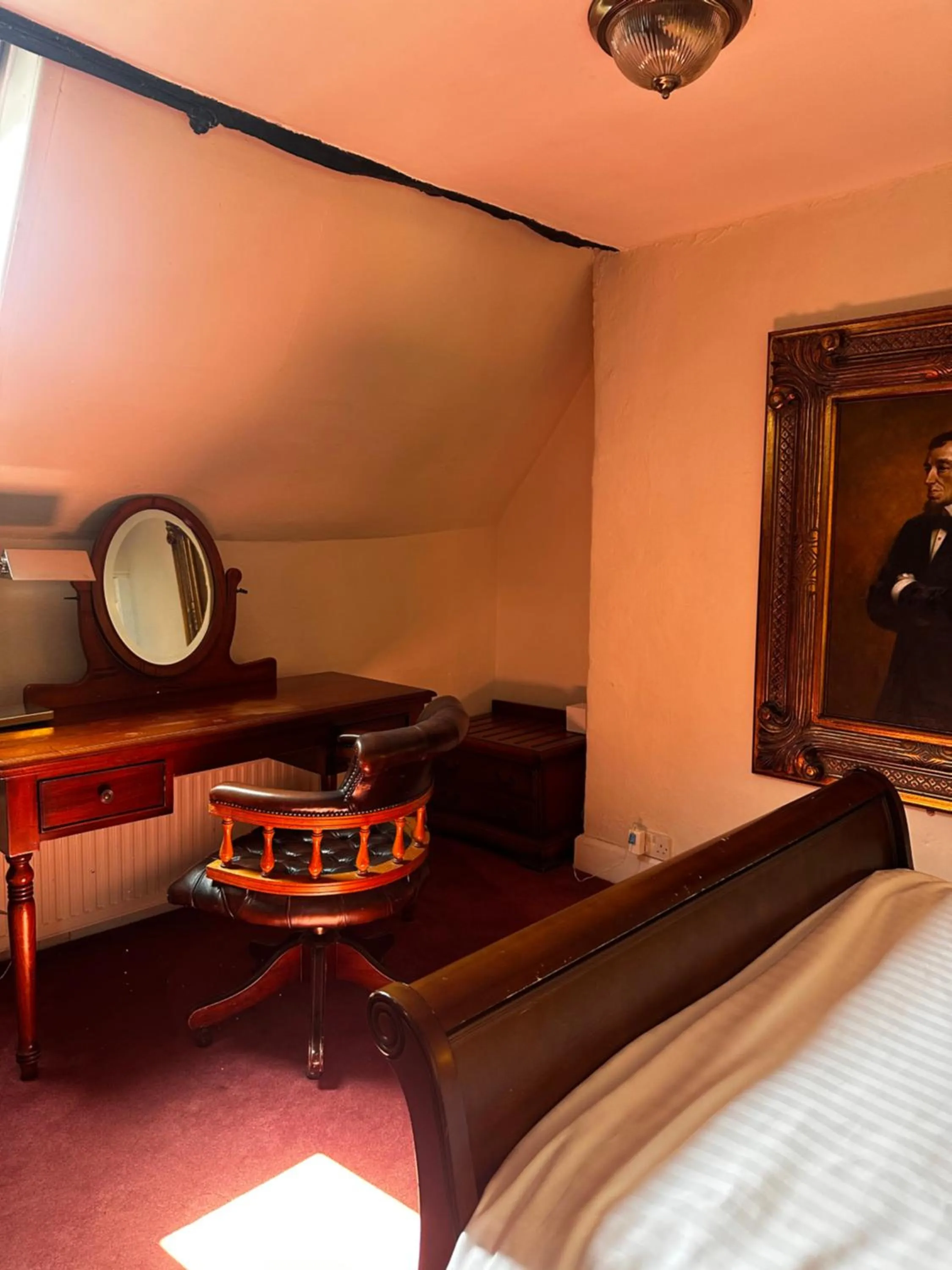 Bed in The Old Manor House Hotel