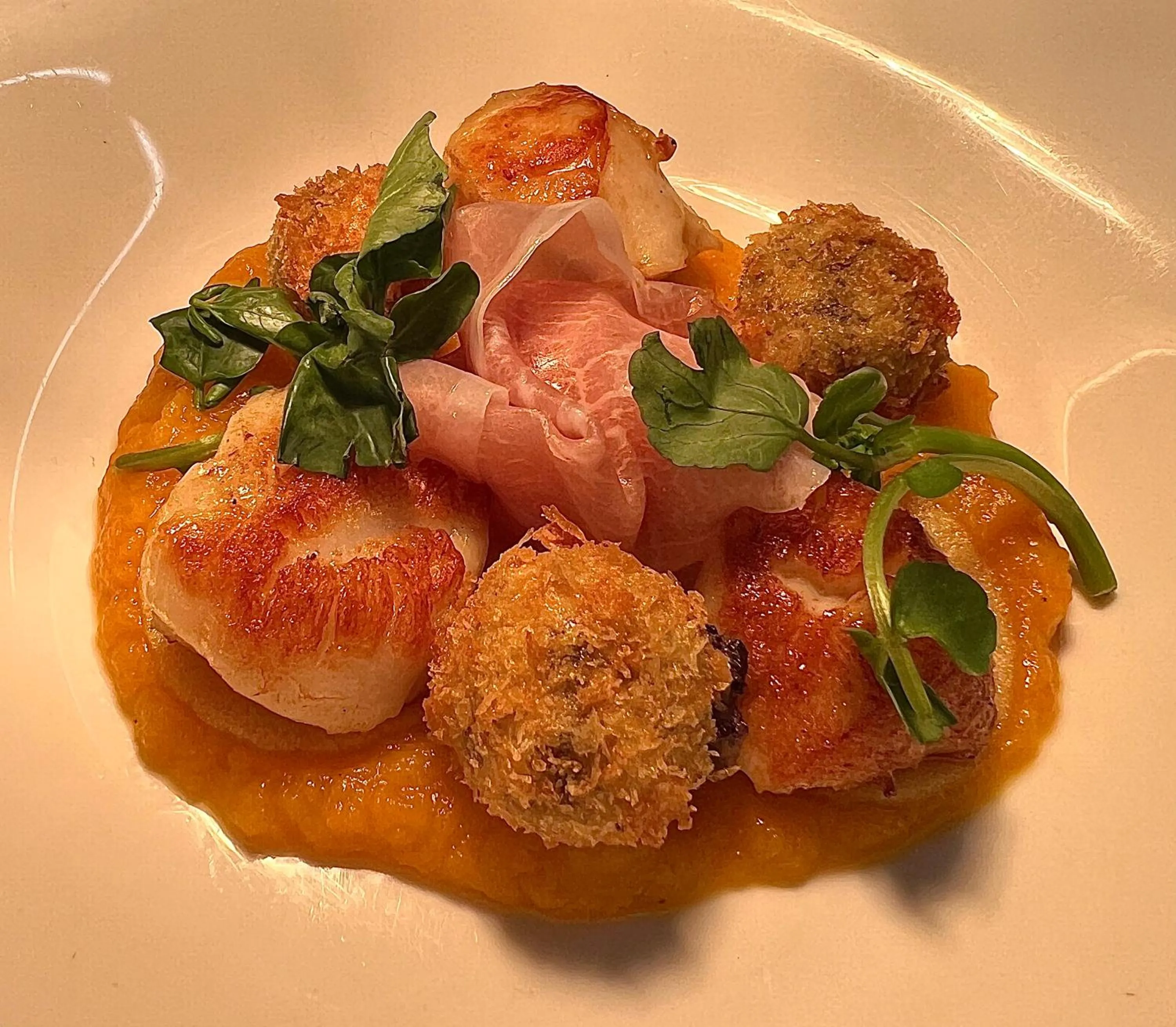 Food and drinks in The Old Manor House Hotel