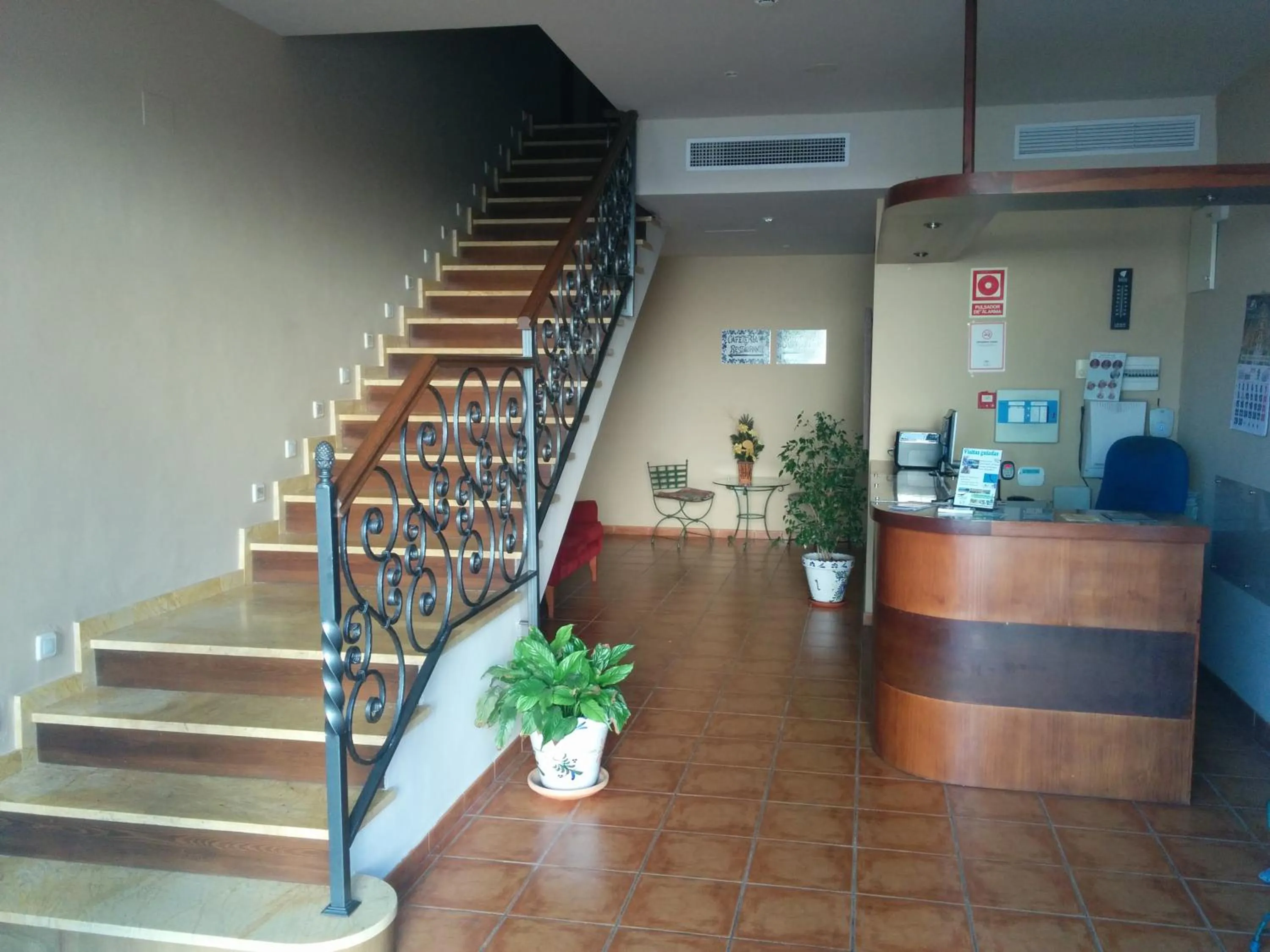 Lobby or reception in Hotel Sierra de Andujar