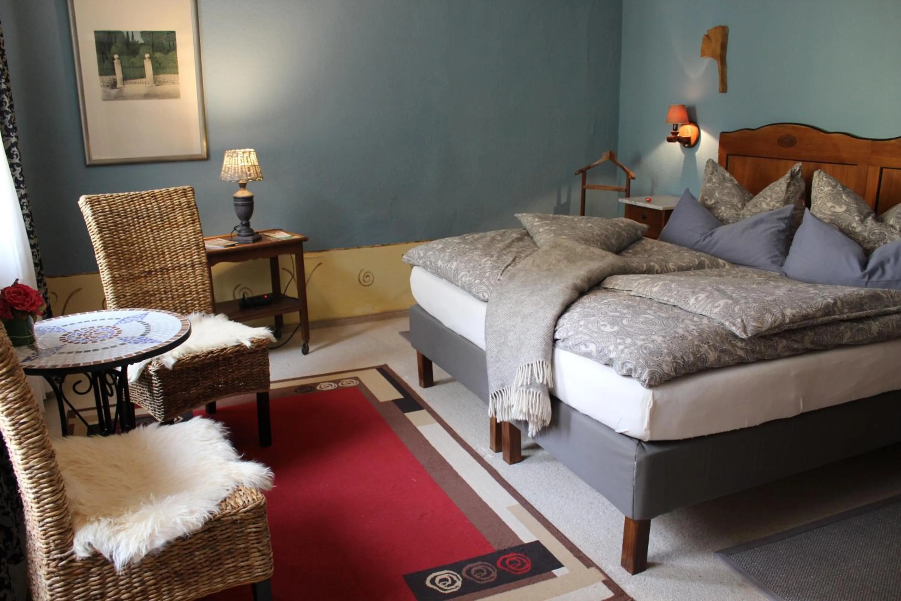 Bedroom, Bed in Zum Ginkgobaum