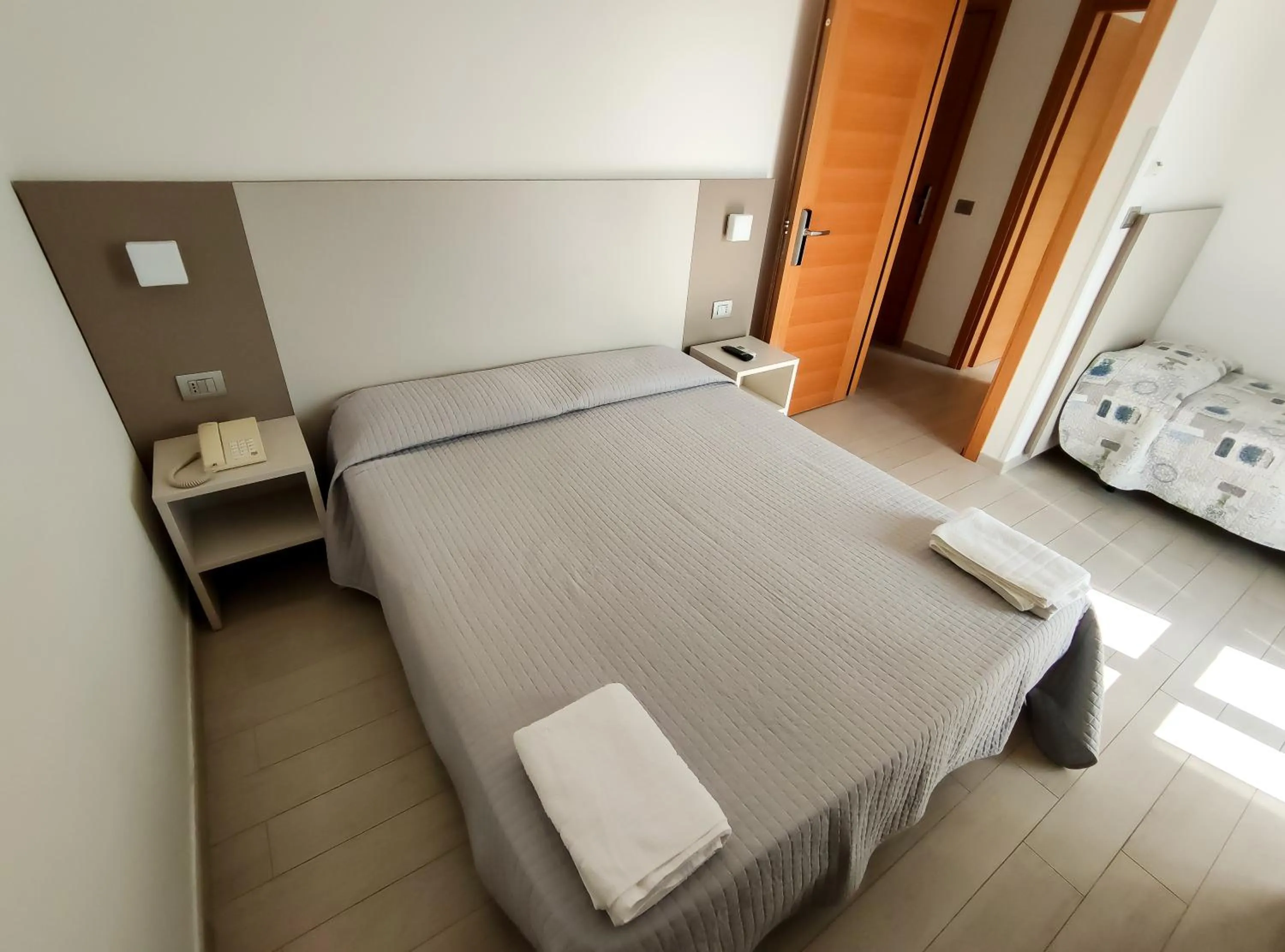 Bedroom, Bed in Hotel Capitano