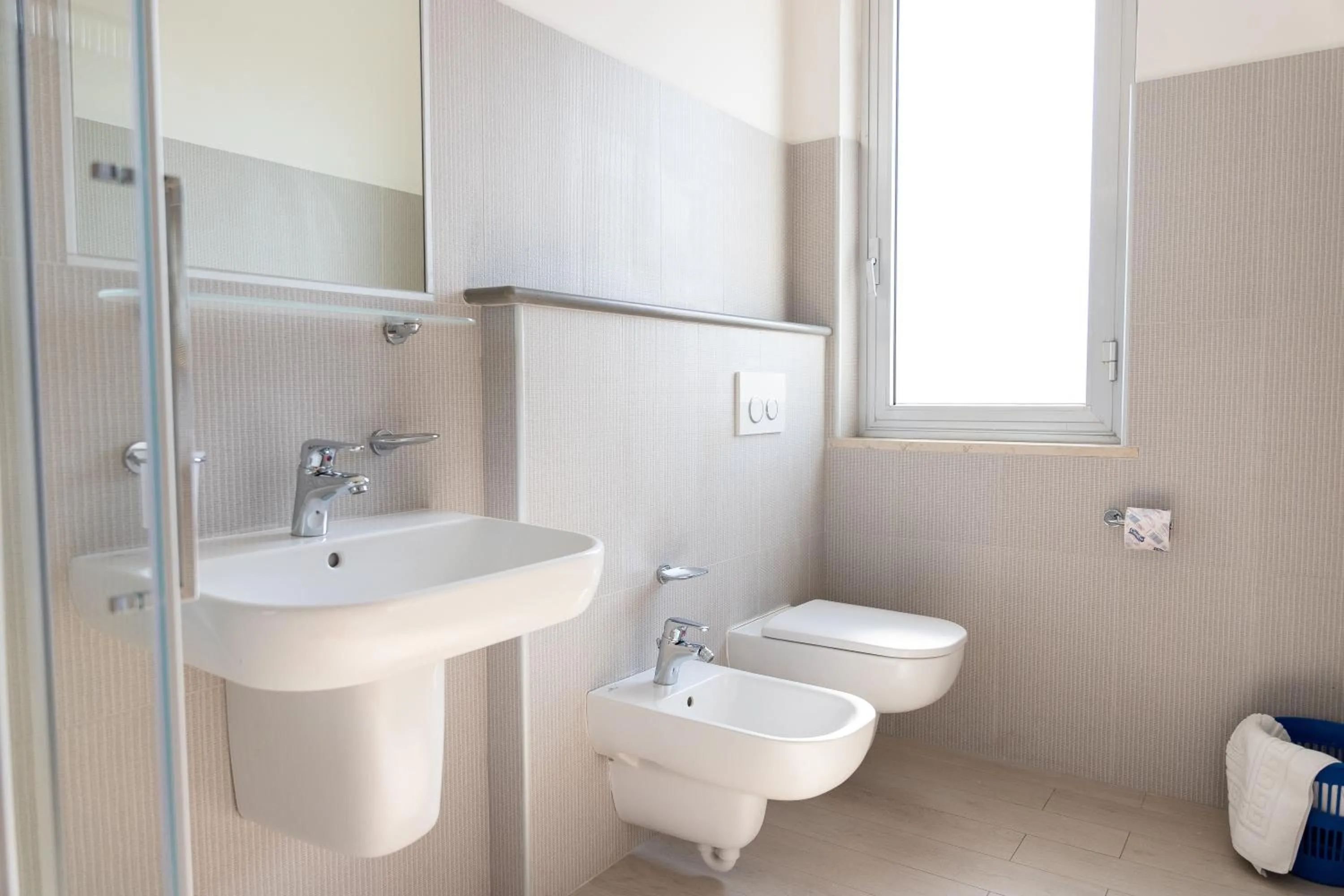 Bathroom in Hotel Capitano