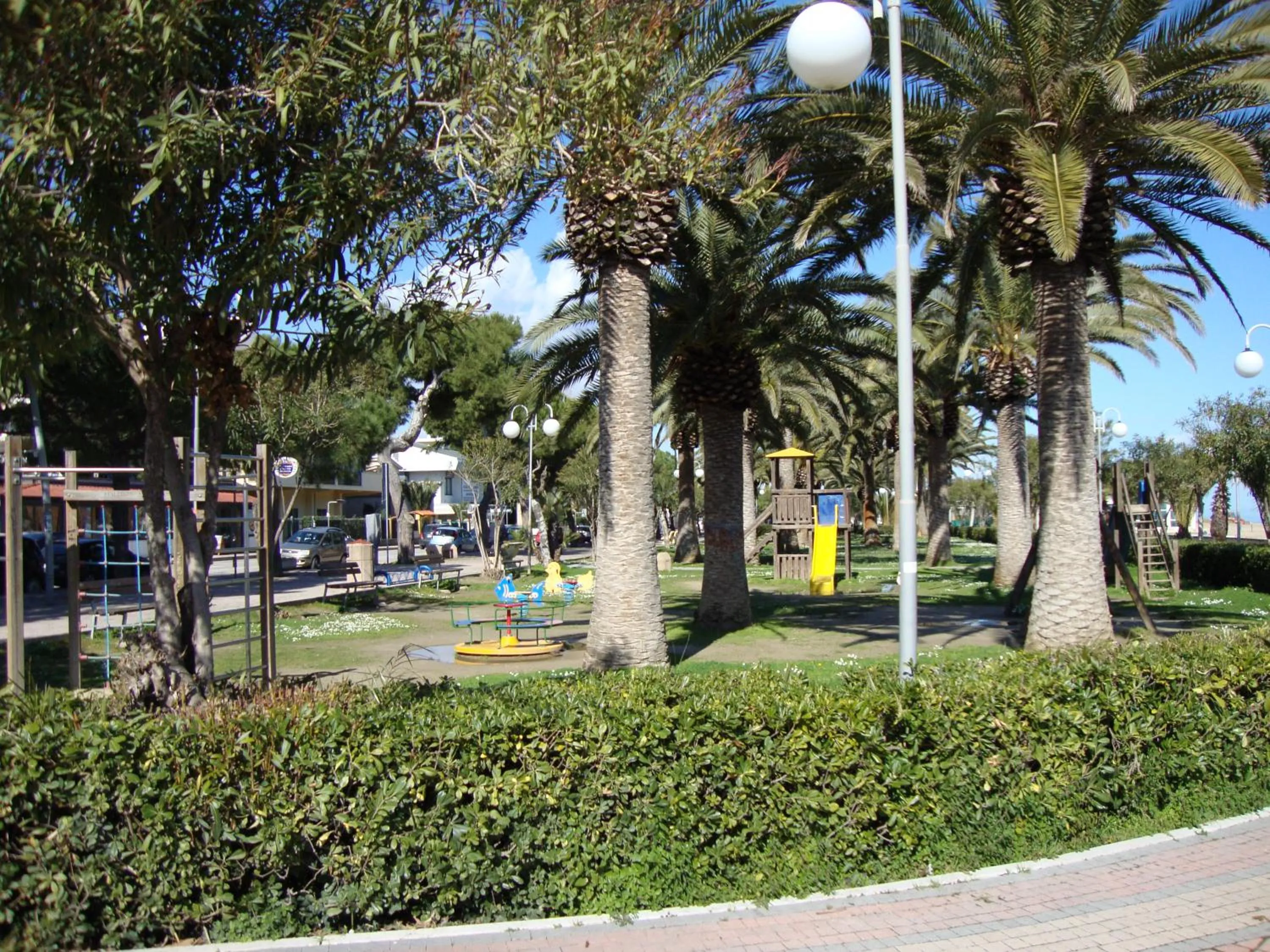 Children play ground in Hotel Capitano