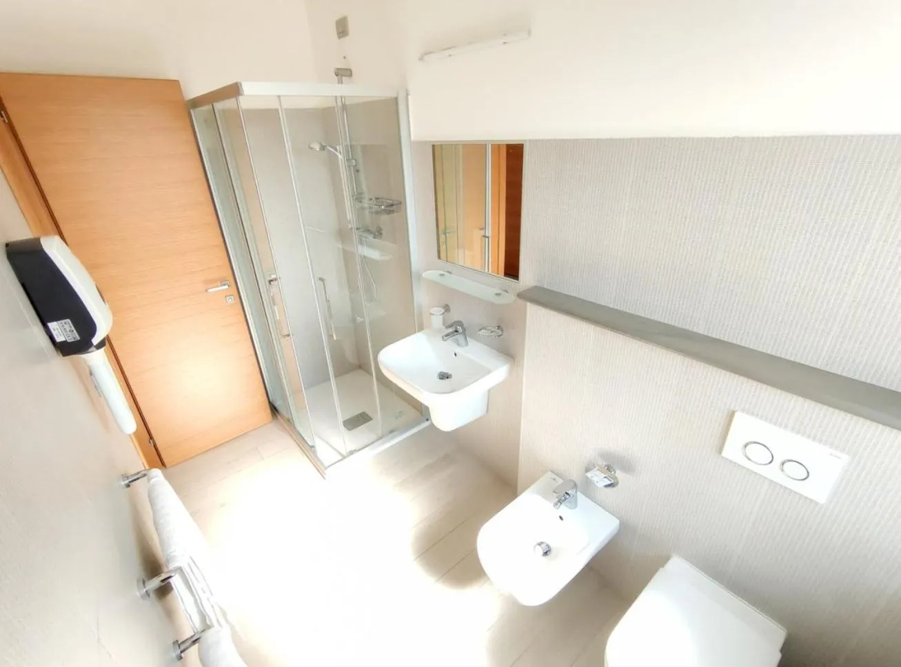 Bathroom in Hotel Capitano