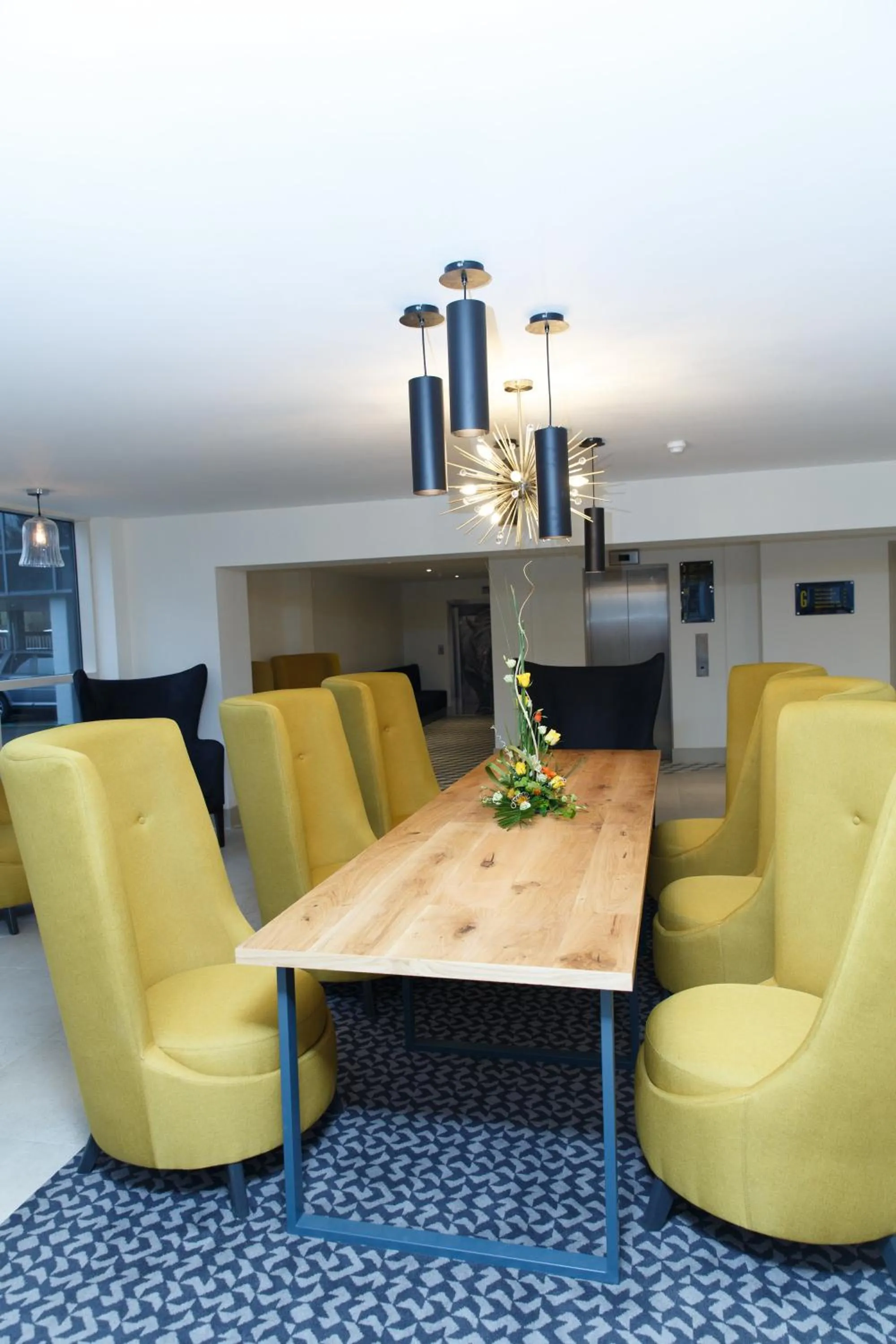 Day, Seating Area in Harben House