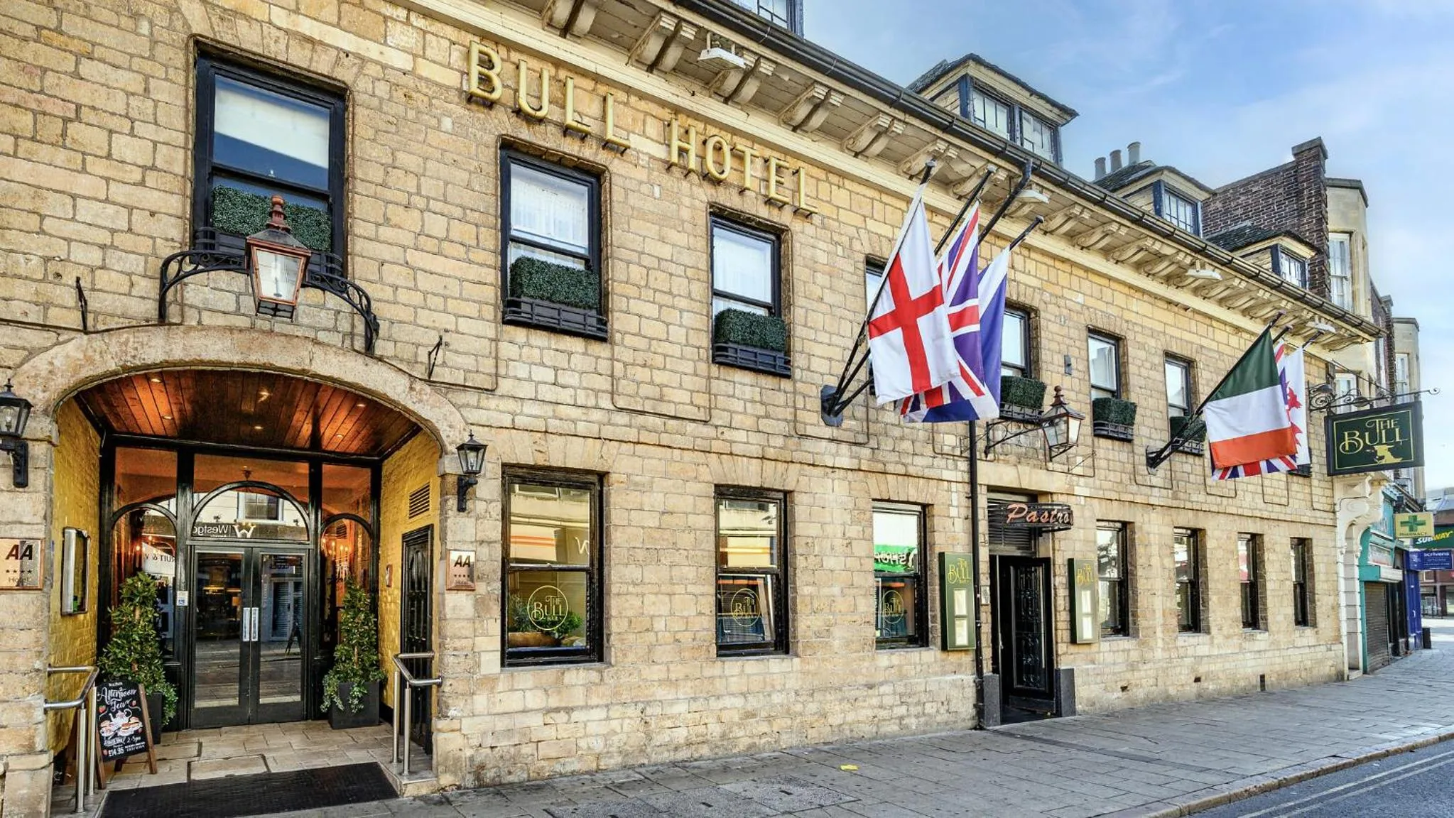 Property building in The Bull Hotel; Sure Hotel Collection by Best Western