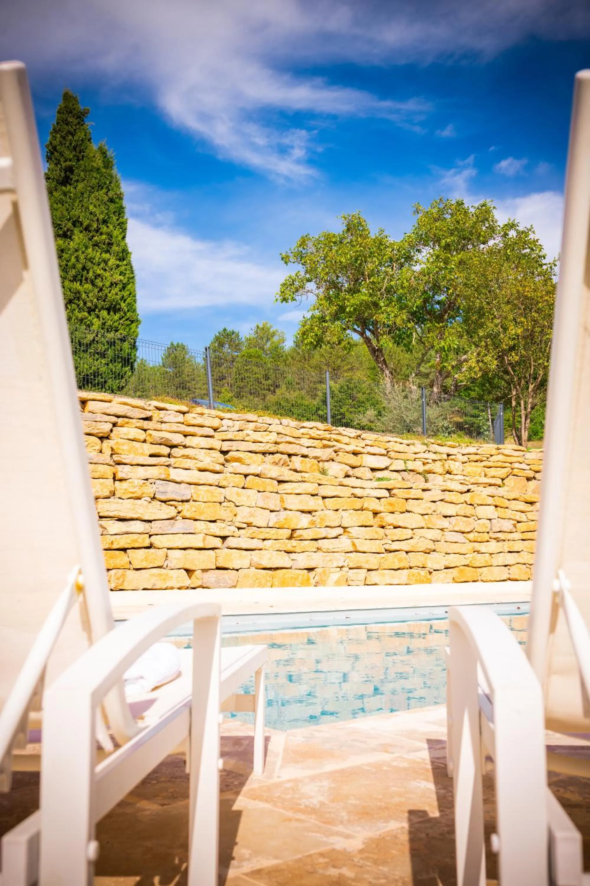 Swimming pool in Domaine de Prefaissal