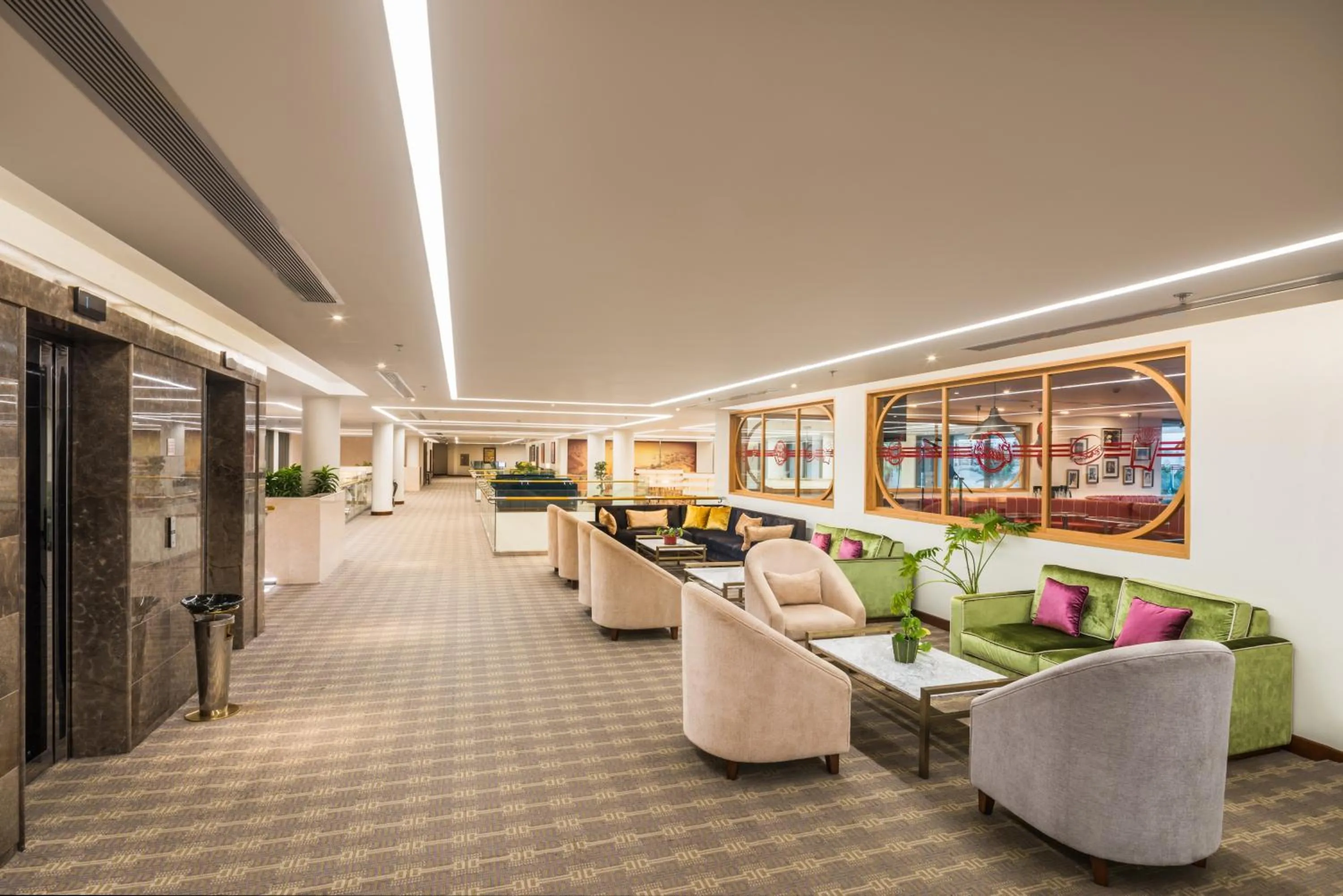 Seating area in Alreem Village Hotel