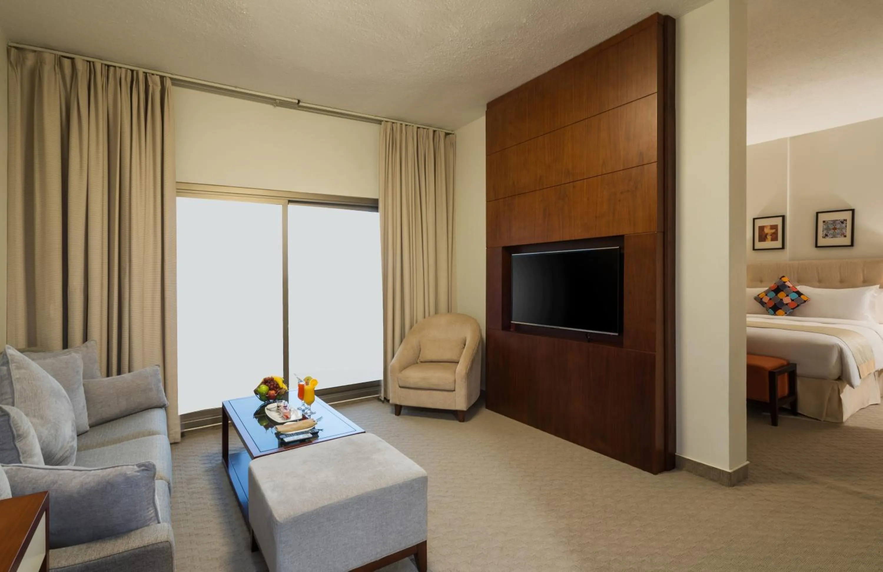 Living room, Bed in Alreem Village Hotel