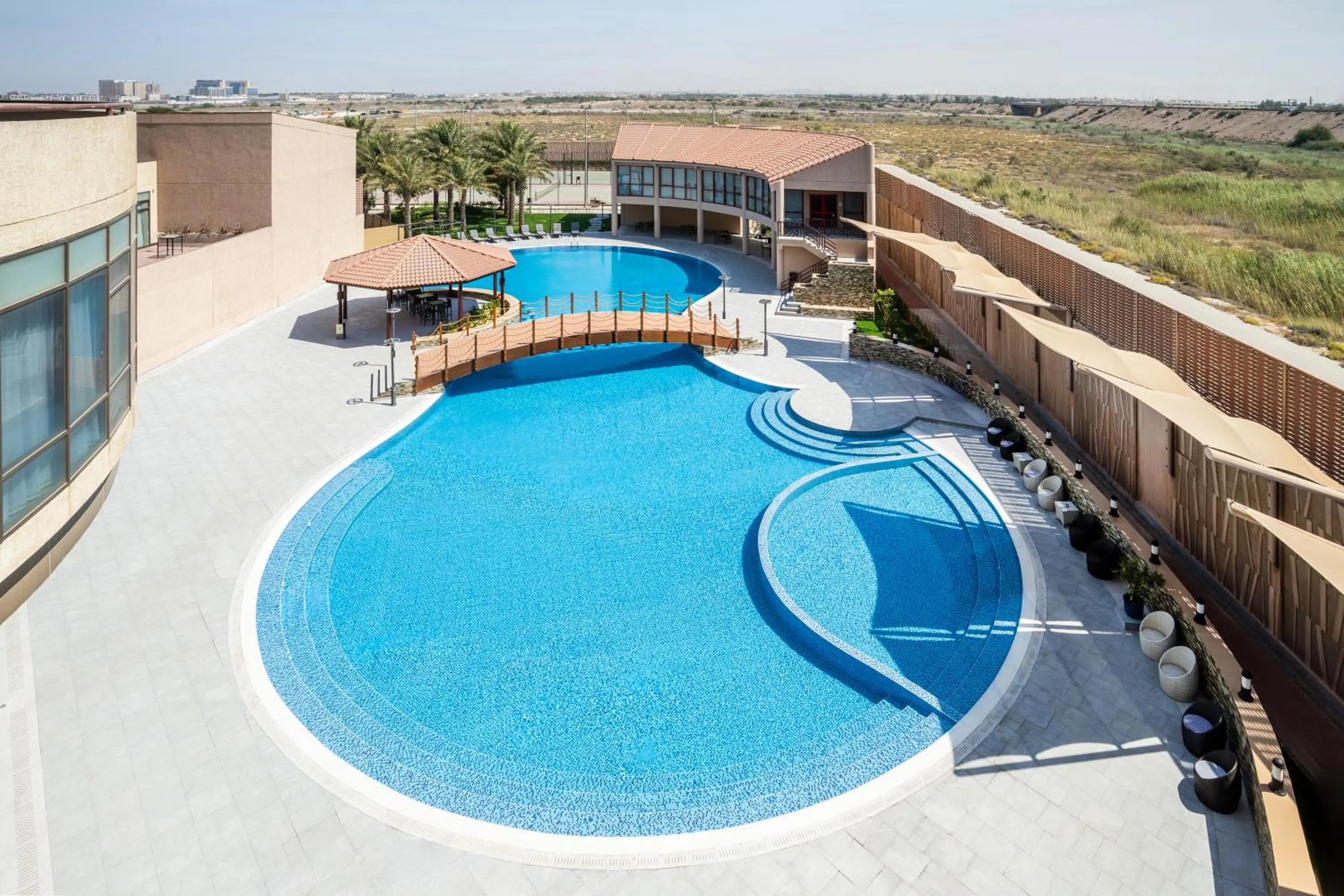 Swimming pool in Alreem Village Hotel