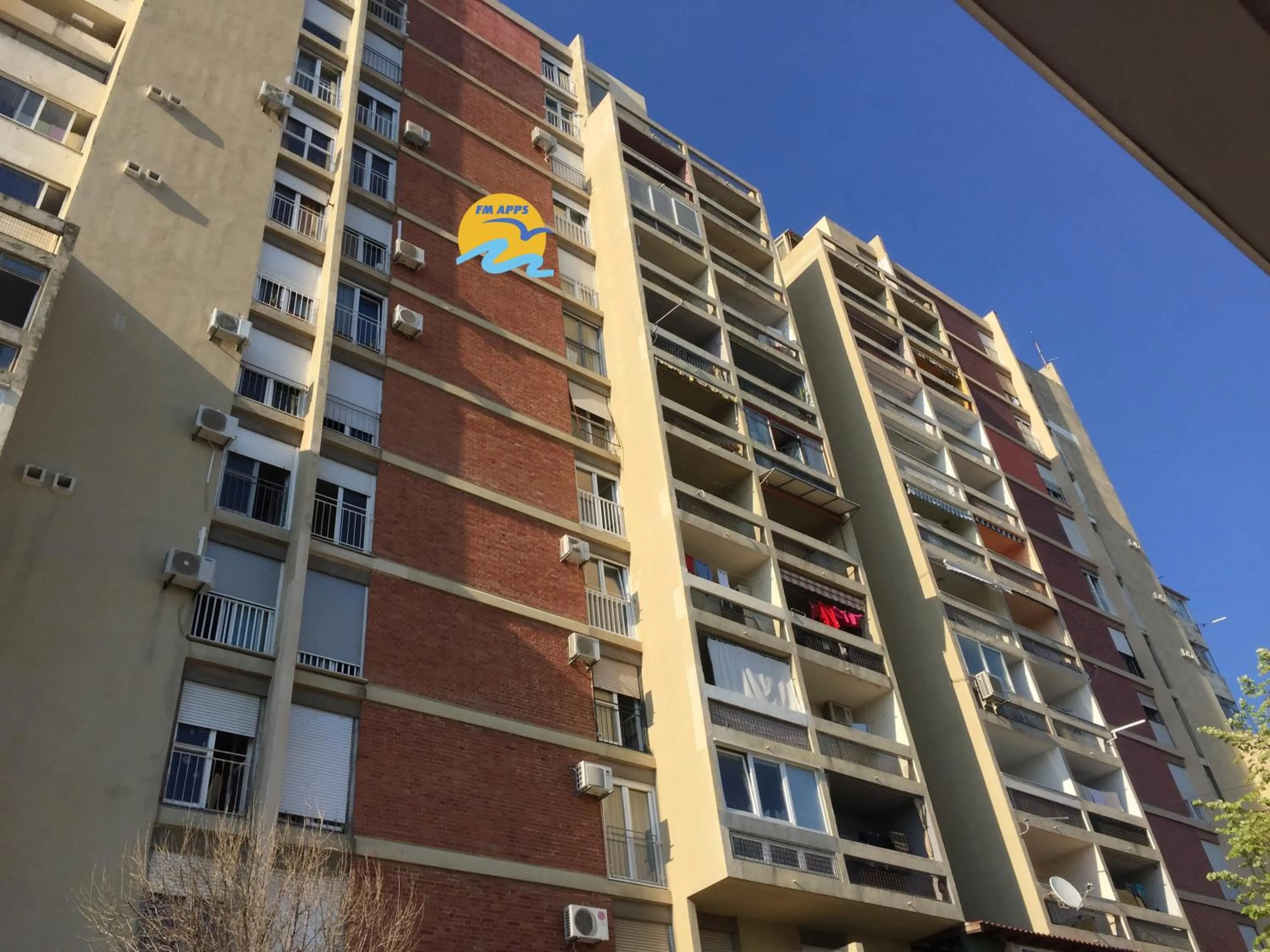 Facade/entrance in FM Apartments