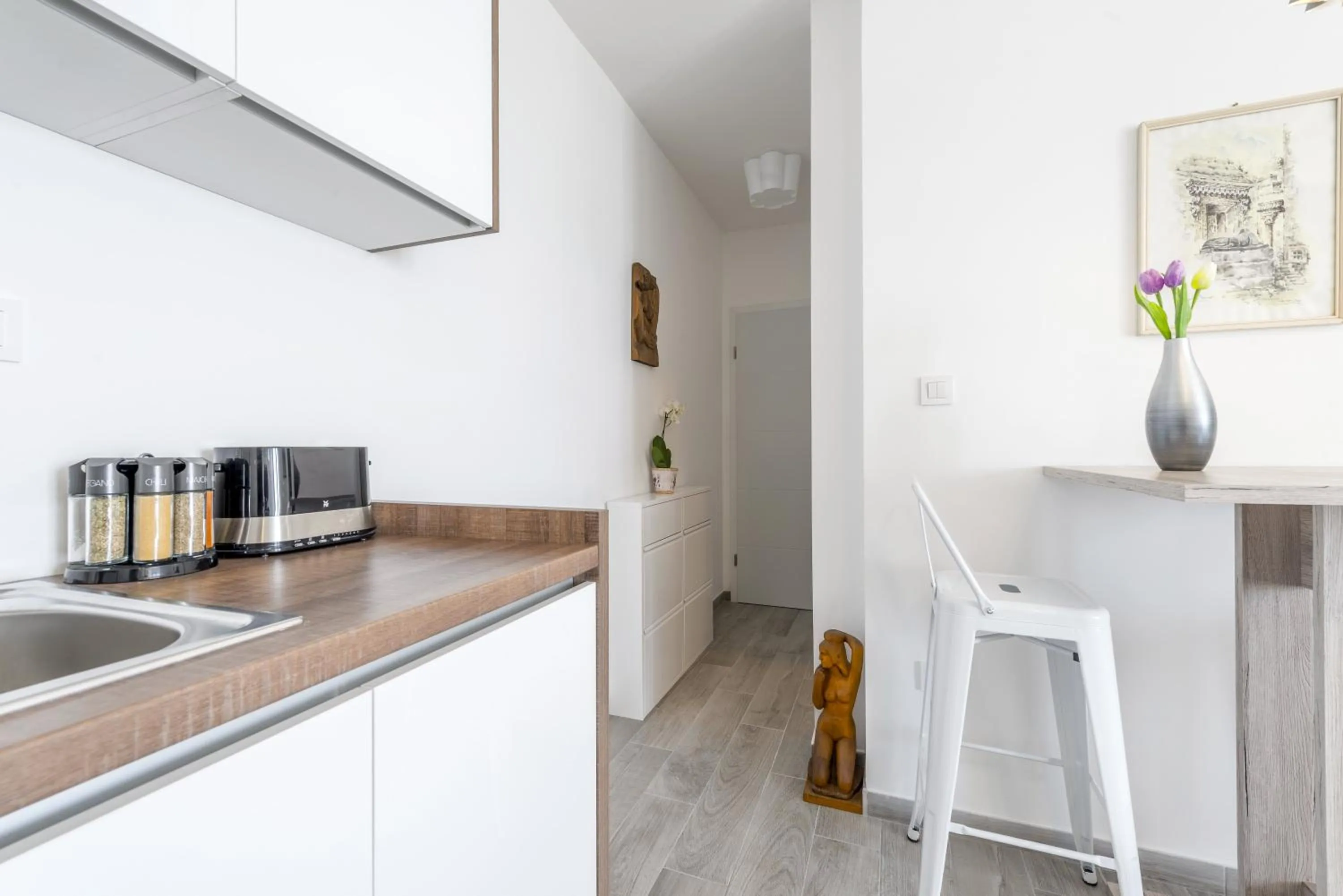 Kitchen or kitchenette in FM Apartments