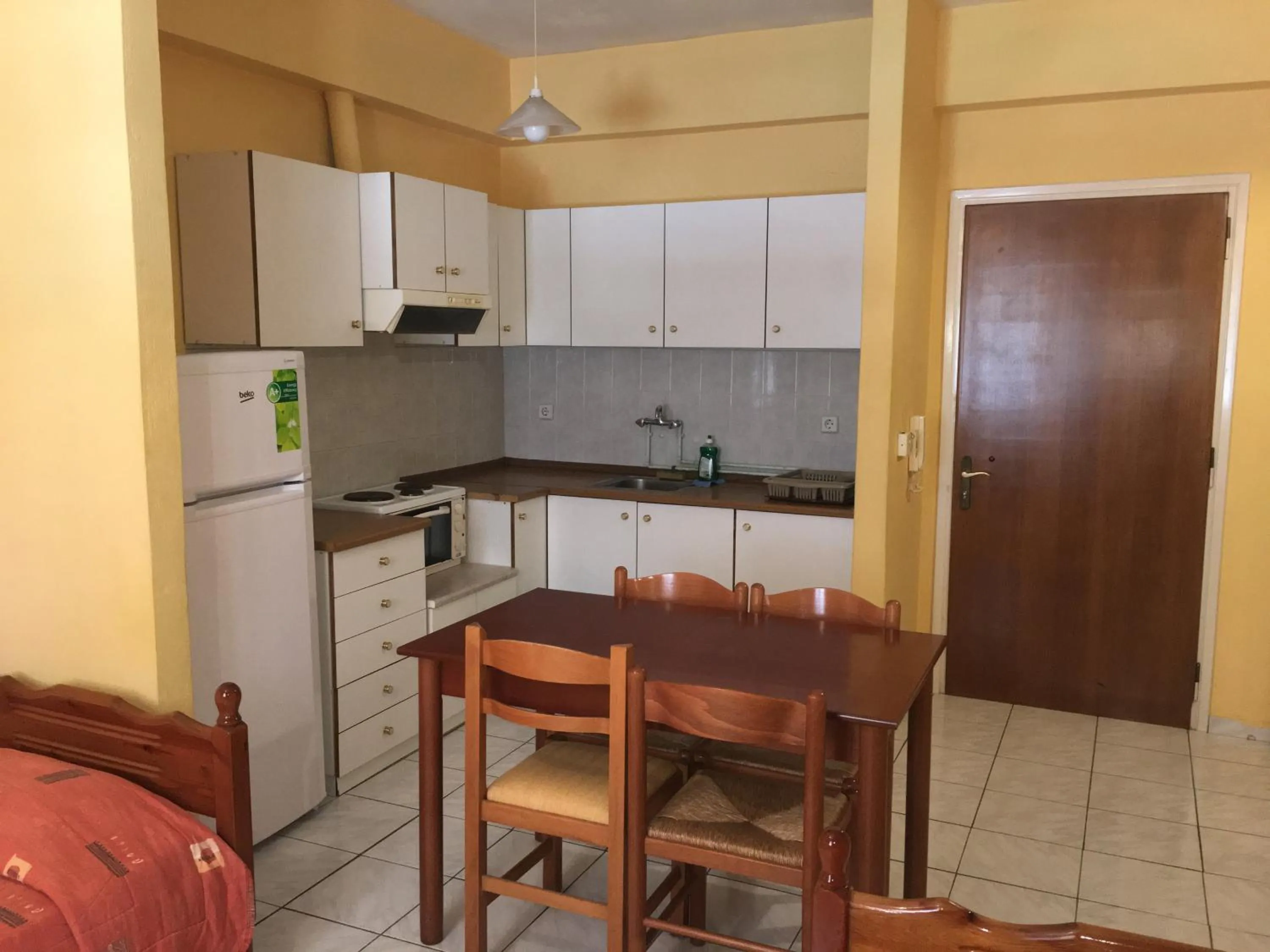 Kitchen or kitchenette in Argo Apartments near Nafplio