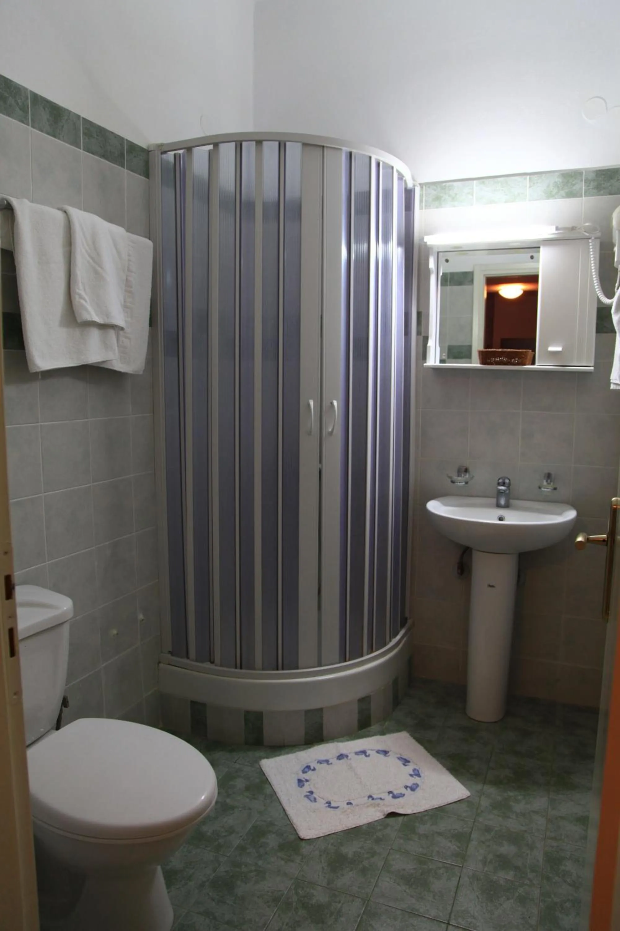 Bathroom in Argo Apartments near Nafplio