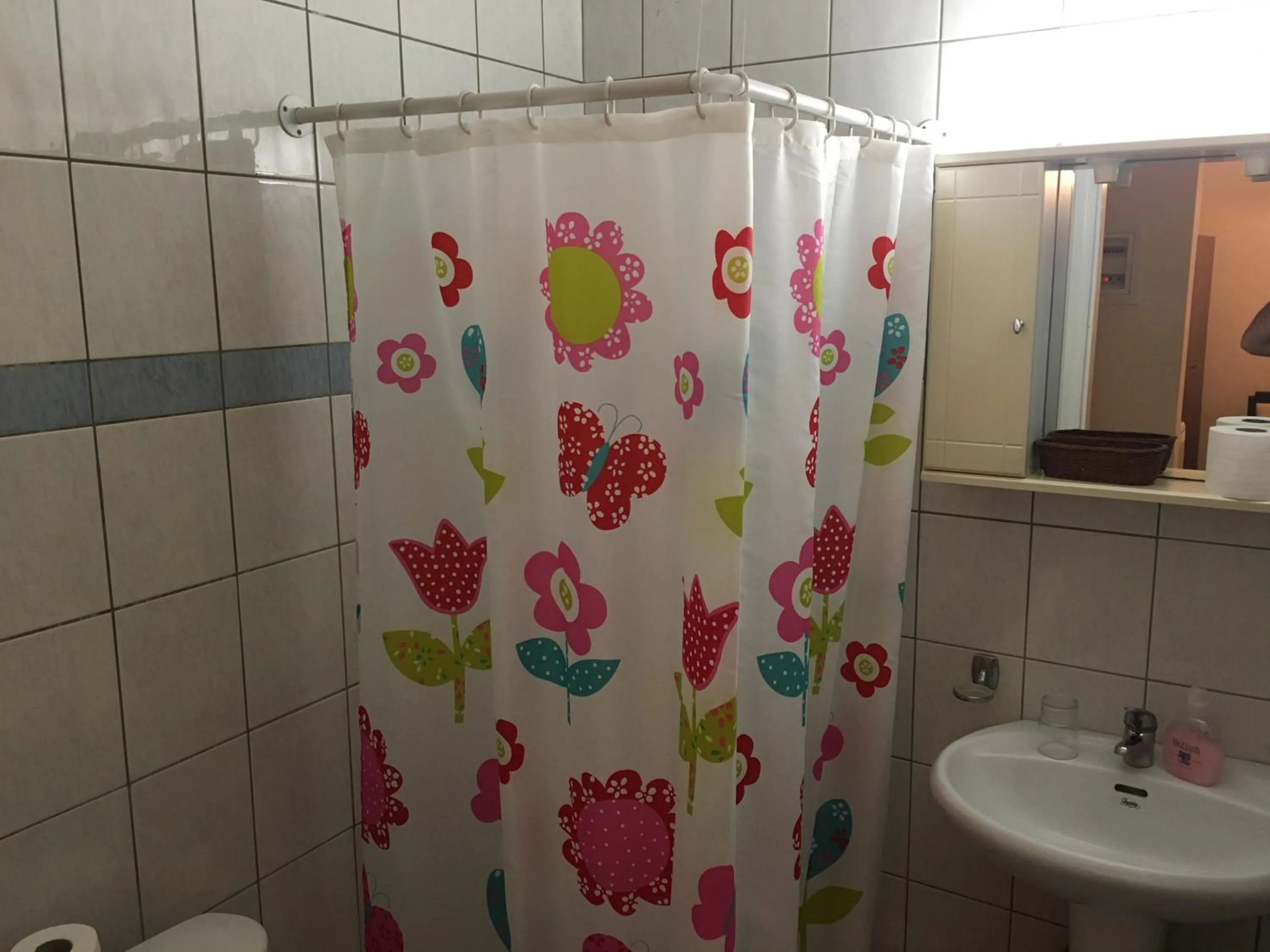 Bathroom in Argo Apartments near Nafplio