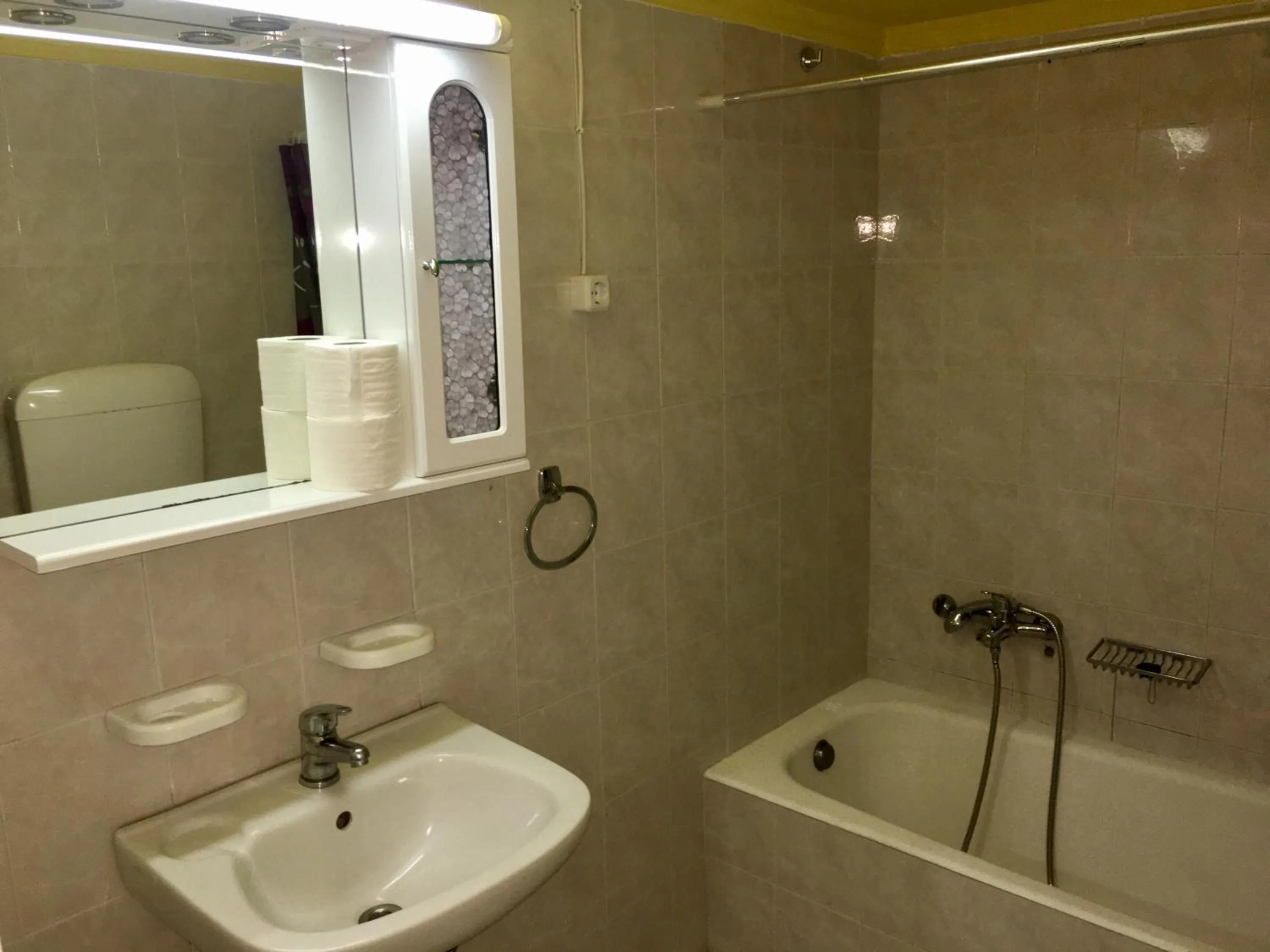 Bathroom in Argo Apartments near Nafplio