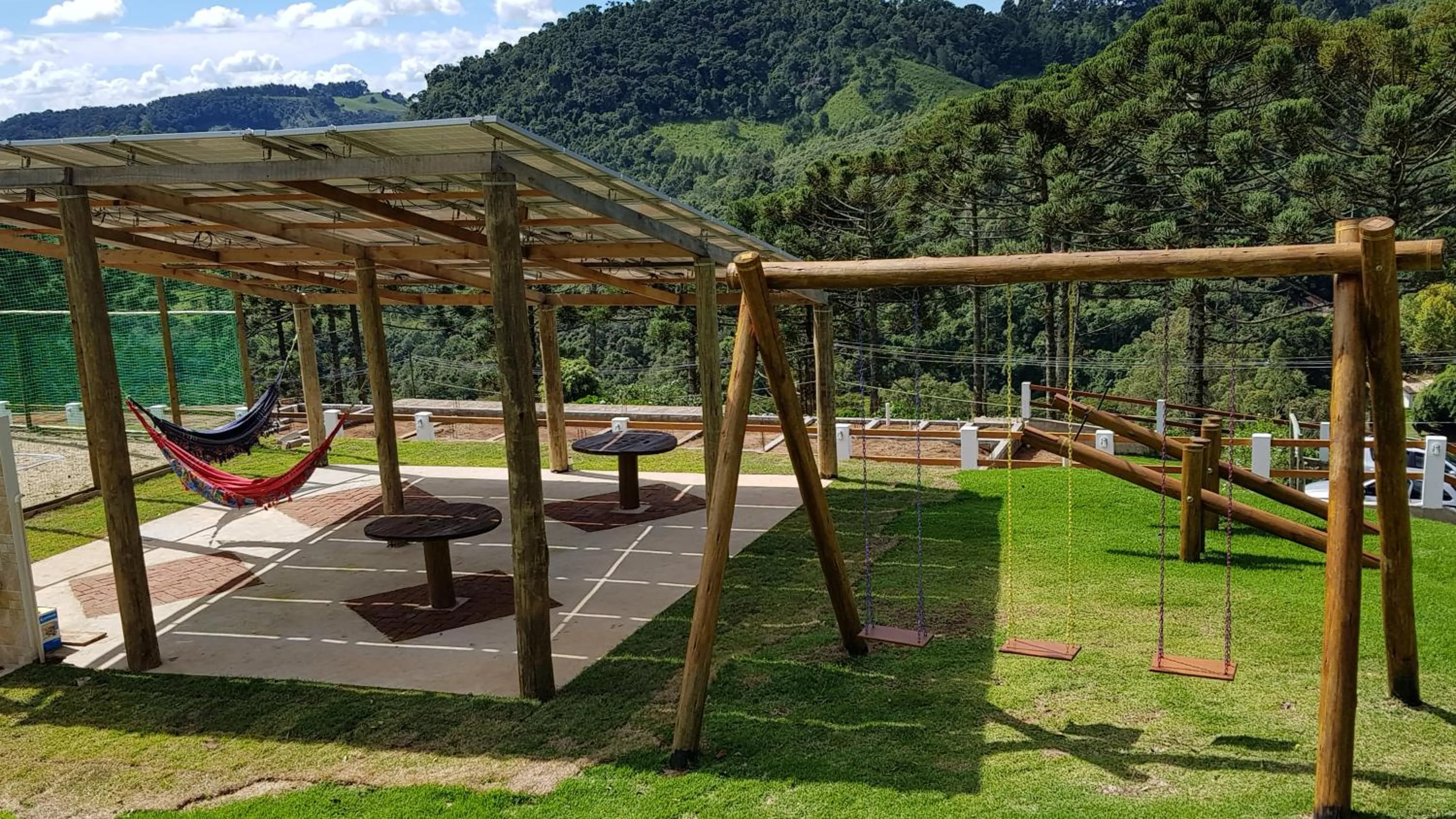 Children play ground in Pousada Colina das Andorinhas