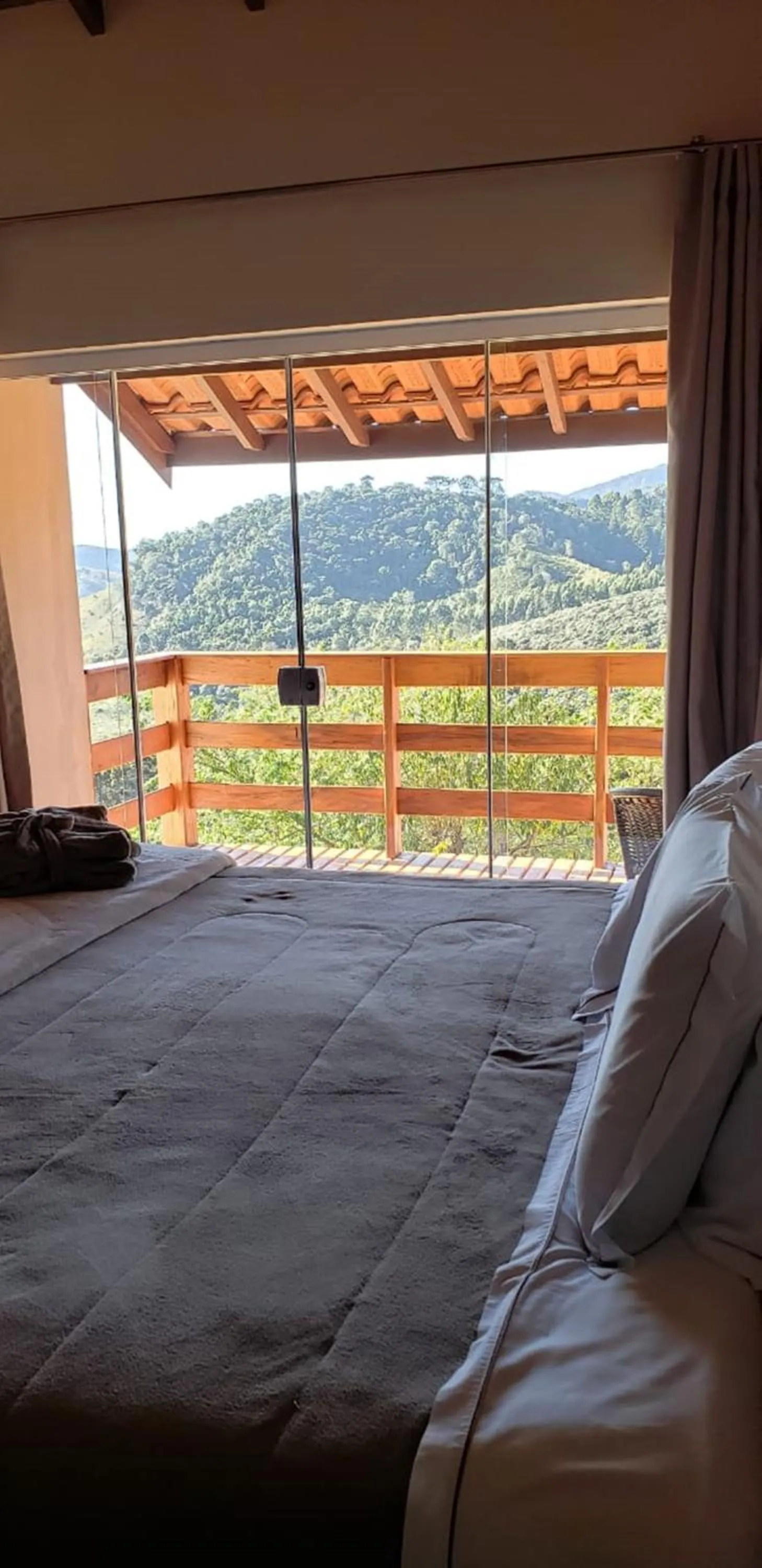 Bed in Pousada Colina das Andorinhas