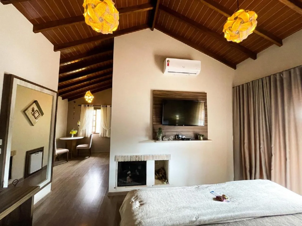 Bed in Pousada Colina das Andorinhas