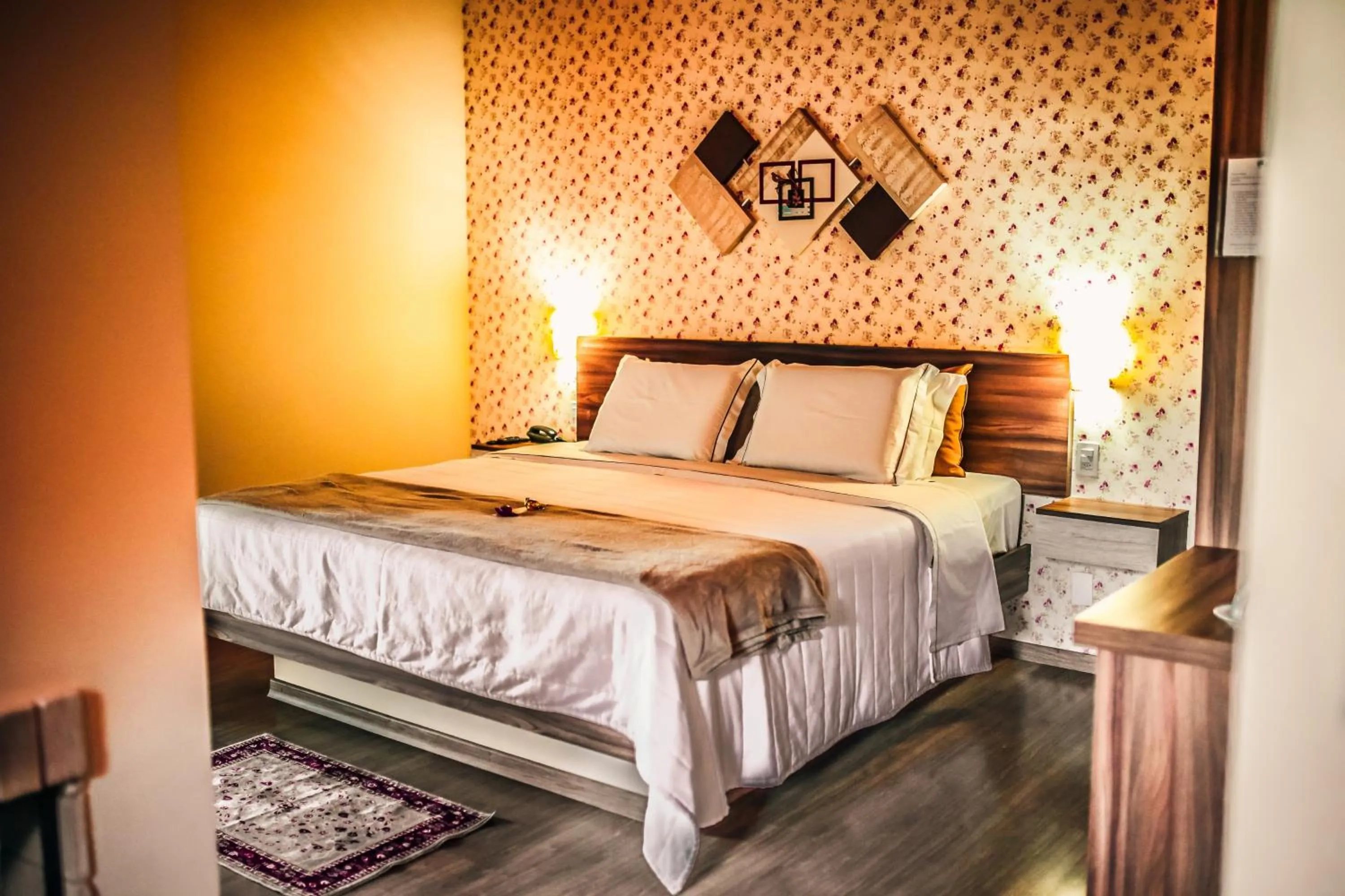 Bed in Pousada Colina das Andorinhas